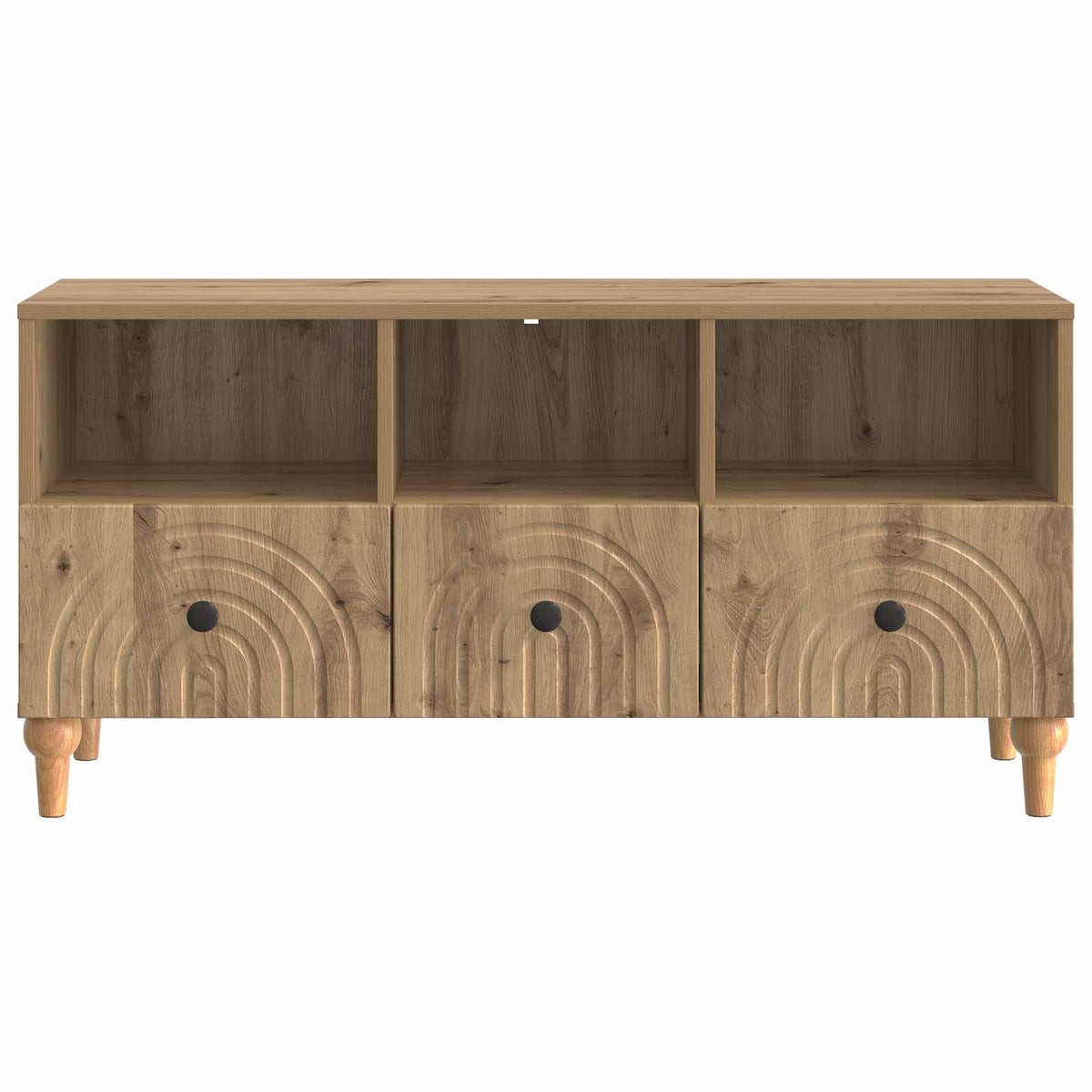 TV ormar Zanatski Hrast 102 x 34,5 x 50 cm Konstrukcijsko drvo