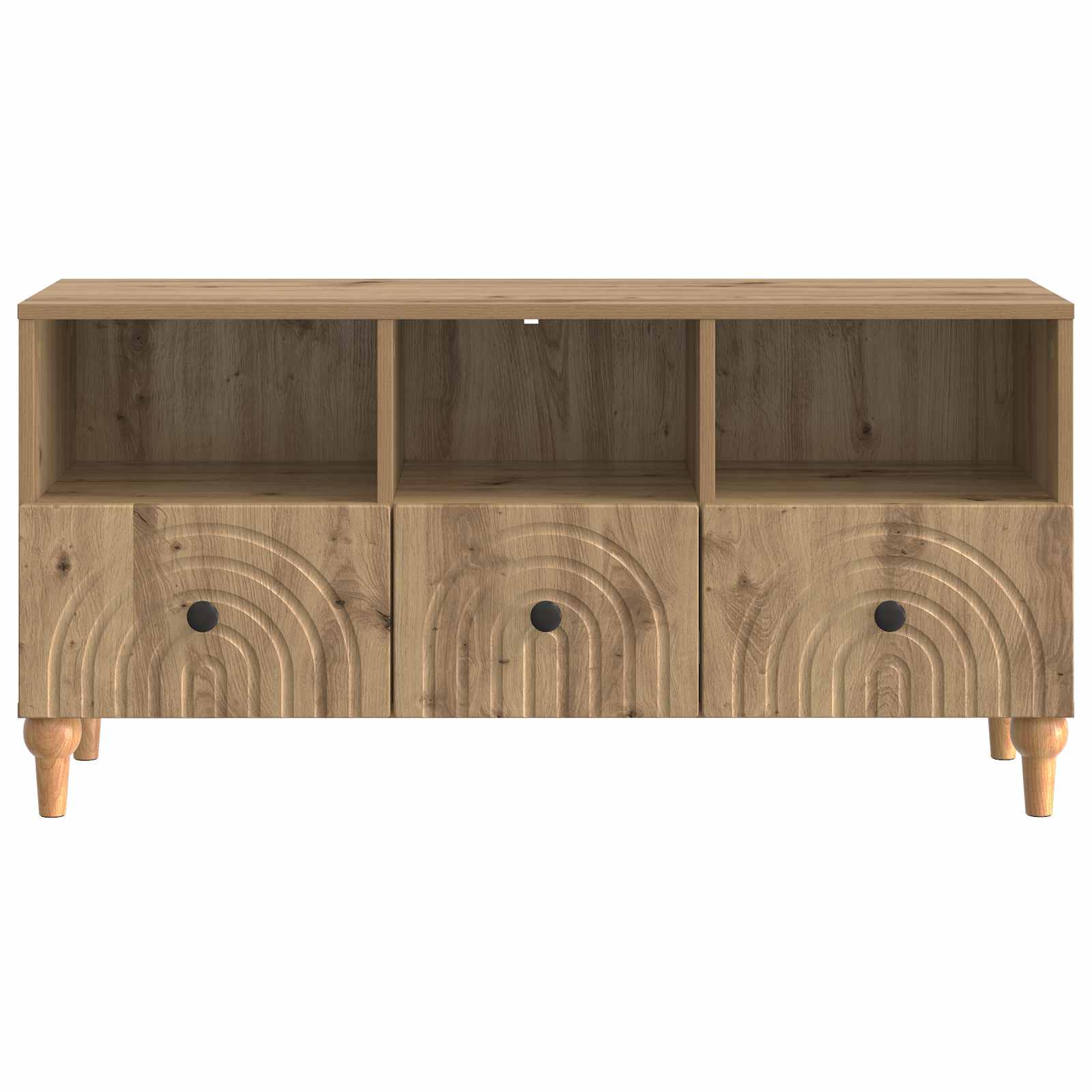 TV ormar Zanatski Hrast 102 x 34,5 x 50 cm Konstrukcijsko drvo