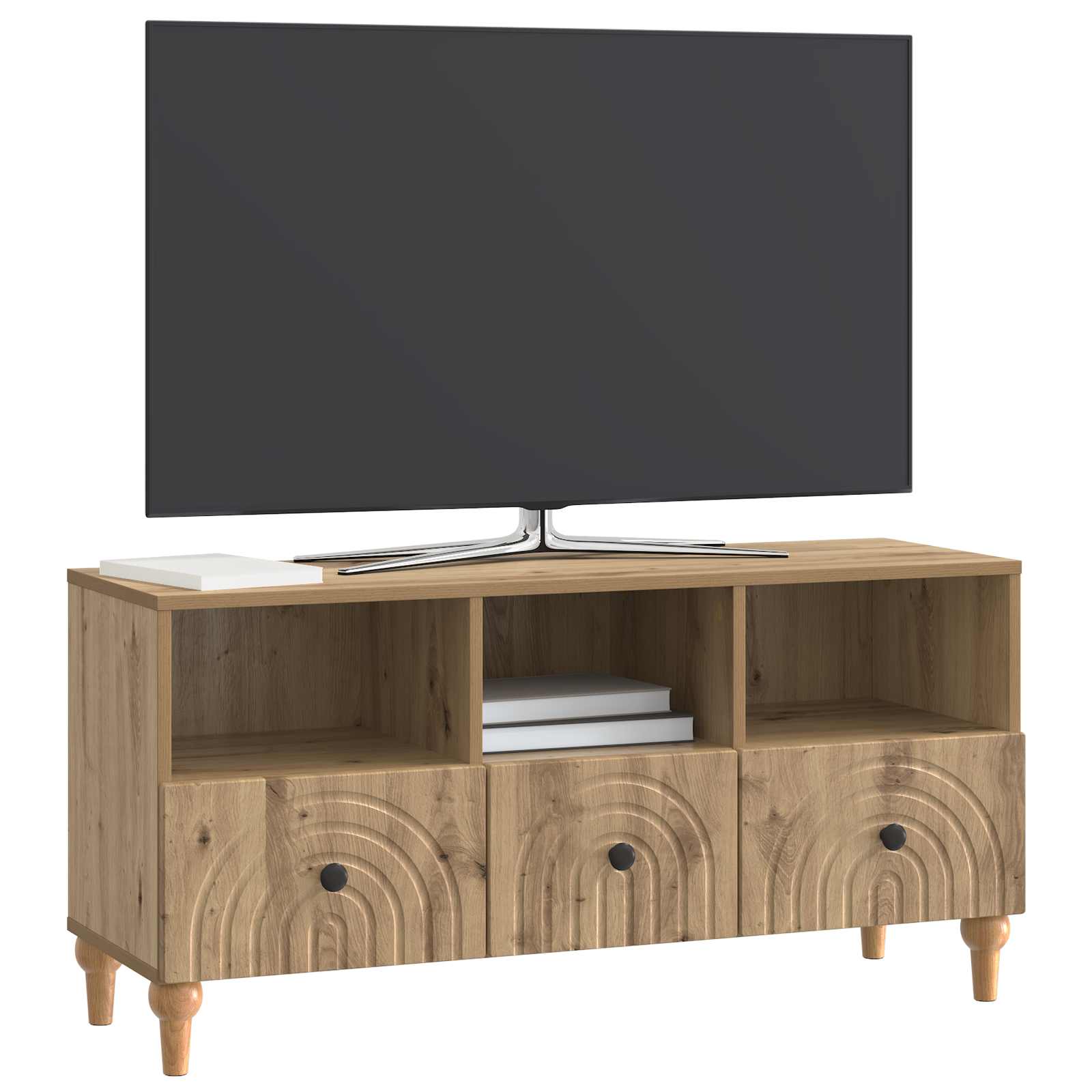 TV ormar Zanatski Hrast 102 x 34,5 x 50 cm Konstrukcijsko drvo