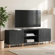 TV ormar Crna 150 x 31 x 50 cm Konstruirano drvo