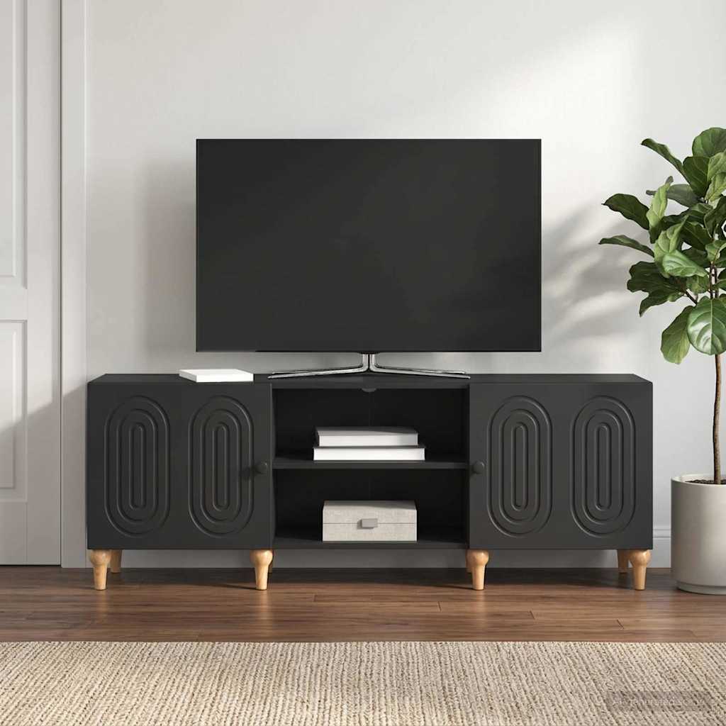 TV ormar Crna 150 x 31 x 50 cm Konstruirano drvo