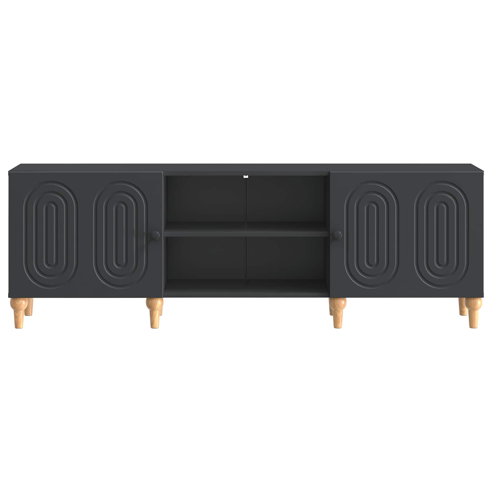 TV ormar Crna 150 x 31 x 50 cm Konstruirano drvo