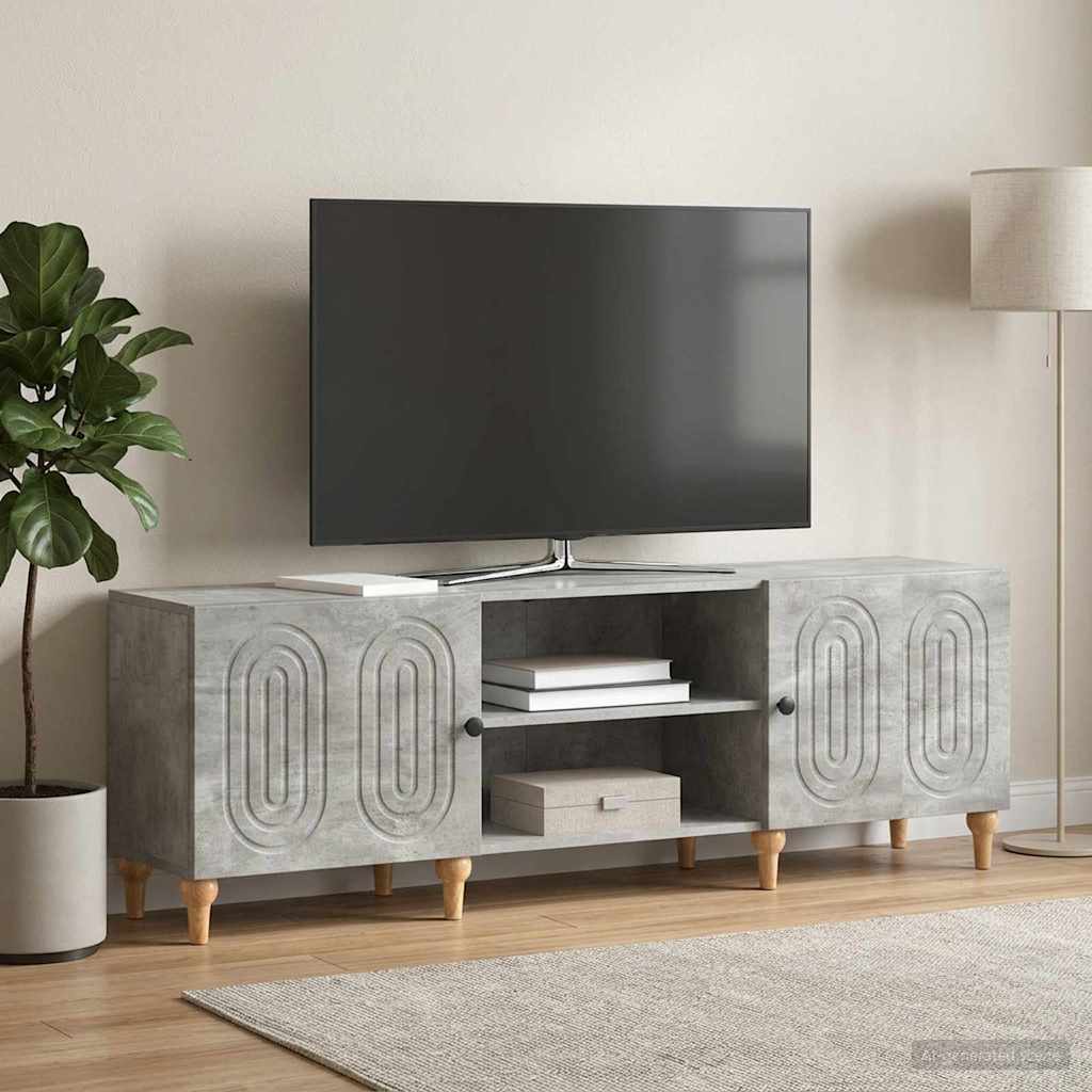 TV ormar Betonska siva 150 x 31 x 50 cm Konstruirano drvo