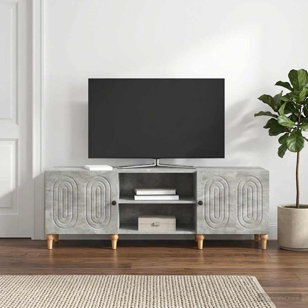 TV ormar Betonska siva 150 x 31 x 50 cm Konstruirano drvo