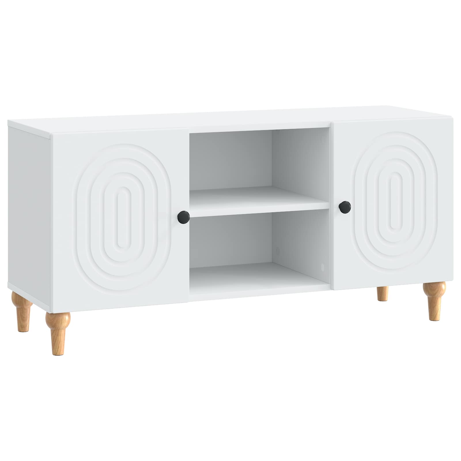 TV ormar Bijela 102 x 34,5 x 50 cm Konstruirano drvo