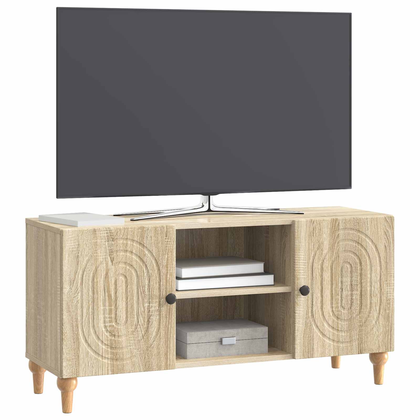 TV ormar Hrast sonoma 102 x 34,5 x 50 cm Konstruirano drvo