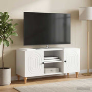 TV ormar Bijela visokog sjaja 102 x 34,5 x 50 cm