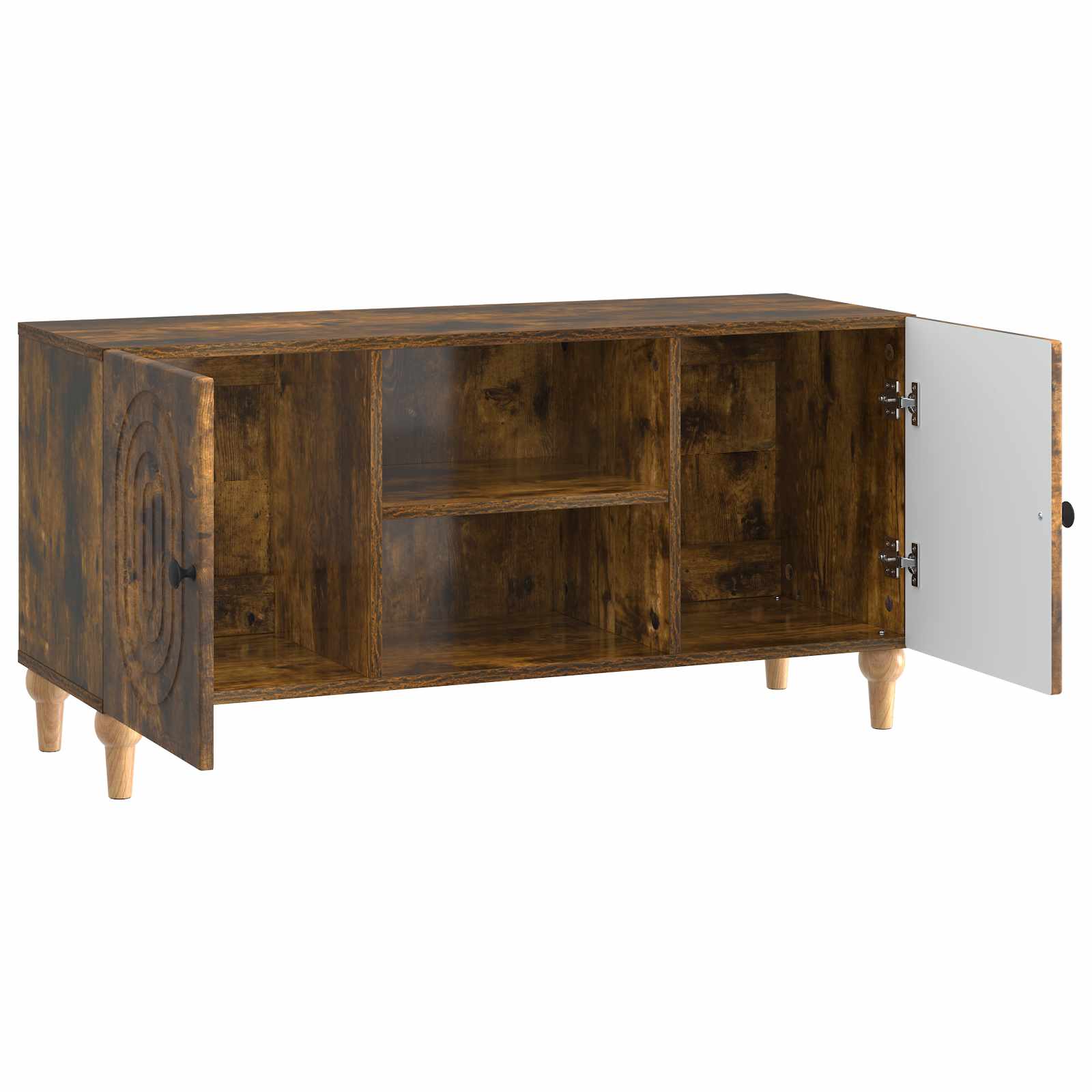 TV ormar Dimljeni hrast 102 x 34,5 x 50 cm Konstruirano drvo