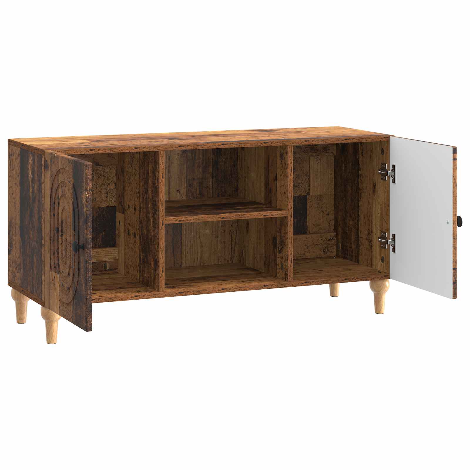 TV ormar Staro drvo 102 x 34,5 x 50 cm Konstruirano drvo