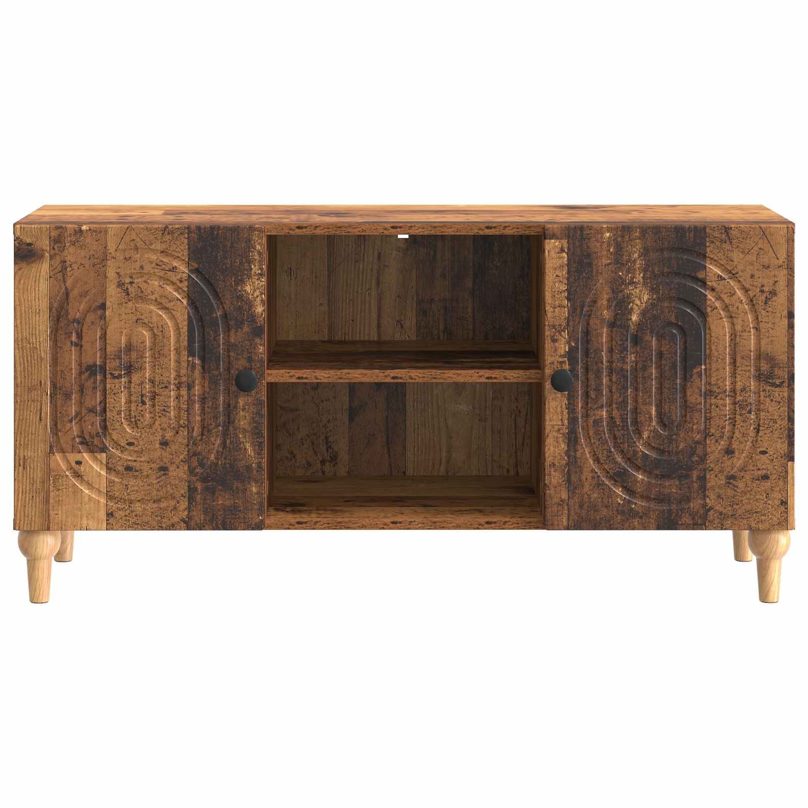 TV ormar Staro drvo 102 x 34,5 x 50 cm Konstruirano drvo