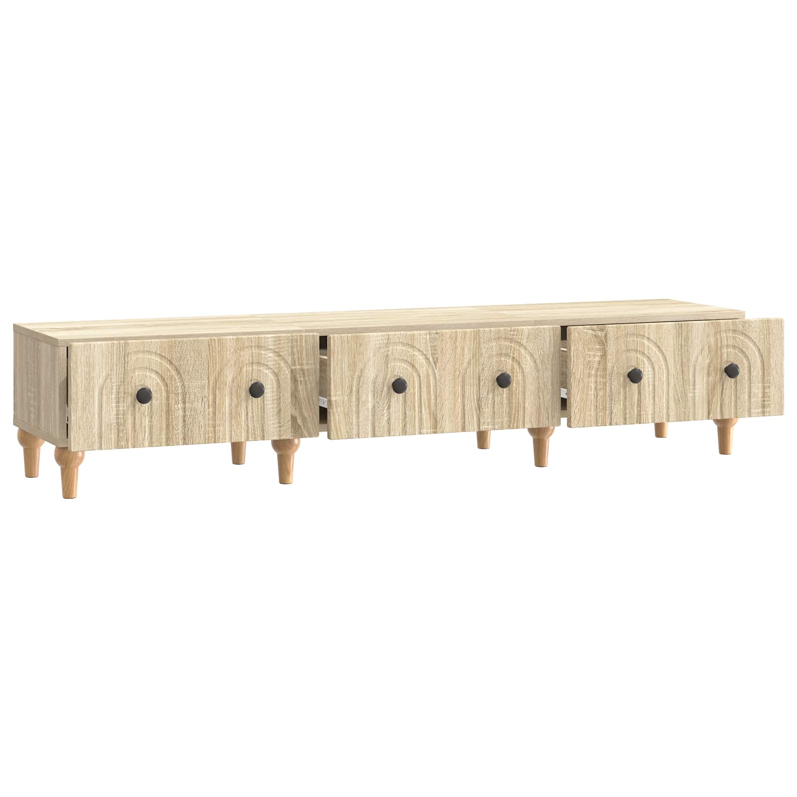 TV ormar Hrast sonoma 147 x 34,5 x 30 cm Konstruirano drvo