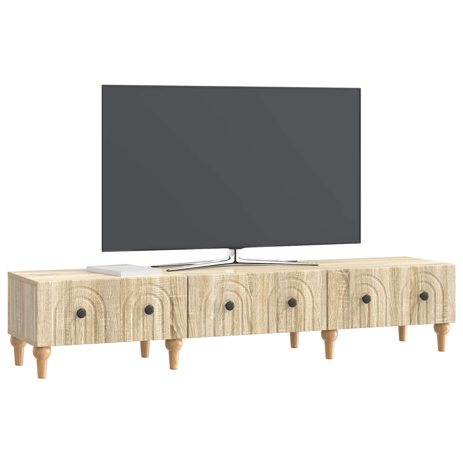 TV ormar Hrast sonoma 147 x 34,5 x 30 cm Konstruirano drvo