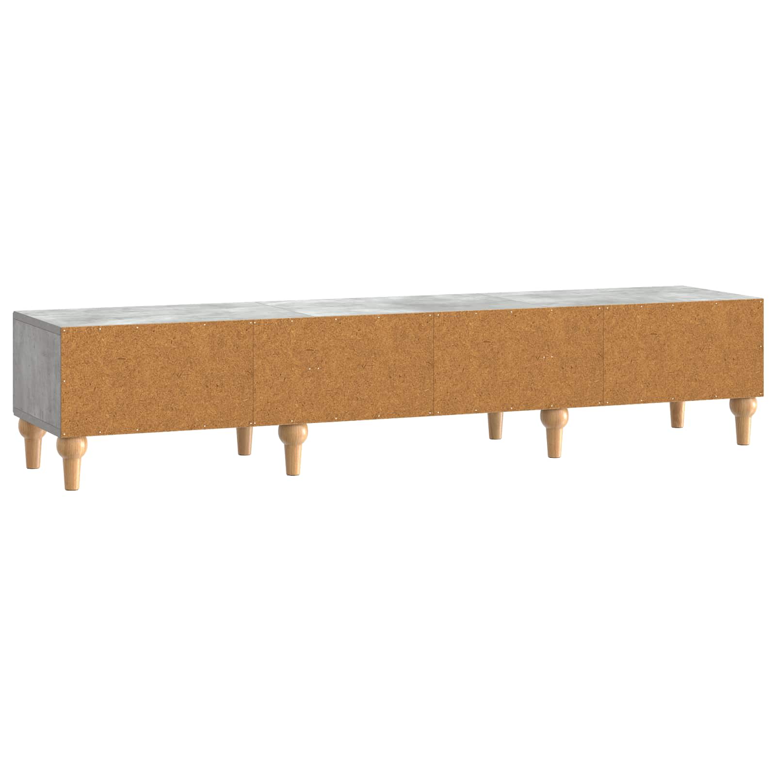 TV ormar Betonska siva 147 x 34,5 x 30 cm Konstruirano drvo