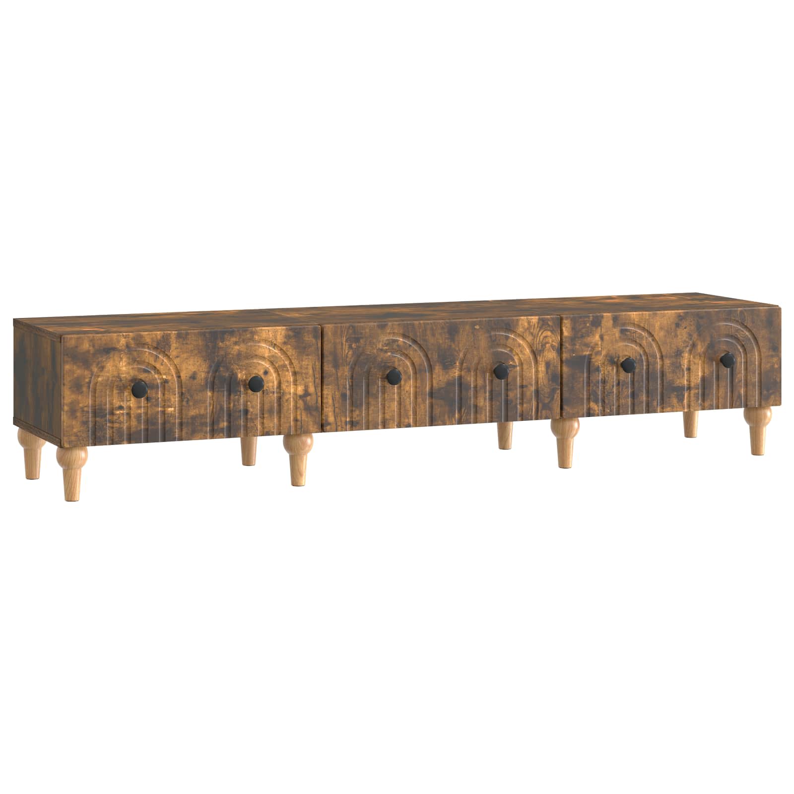 TV ormar Dimljeni hrast 147 x 34,5 x 30 cm Konstruirano drvo