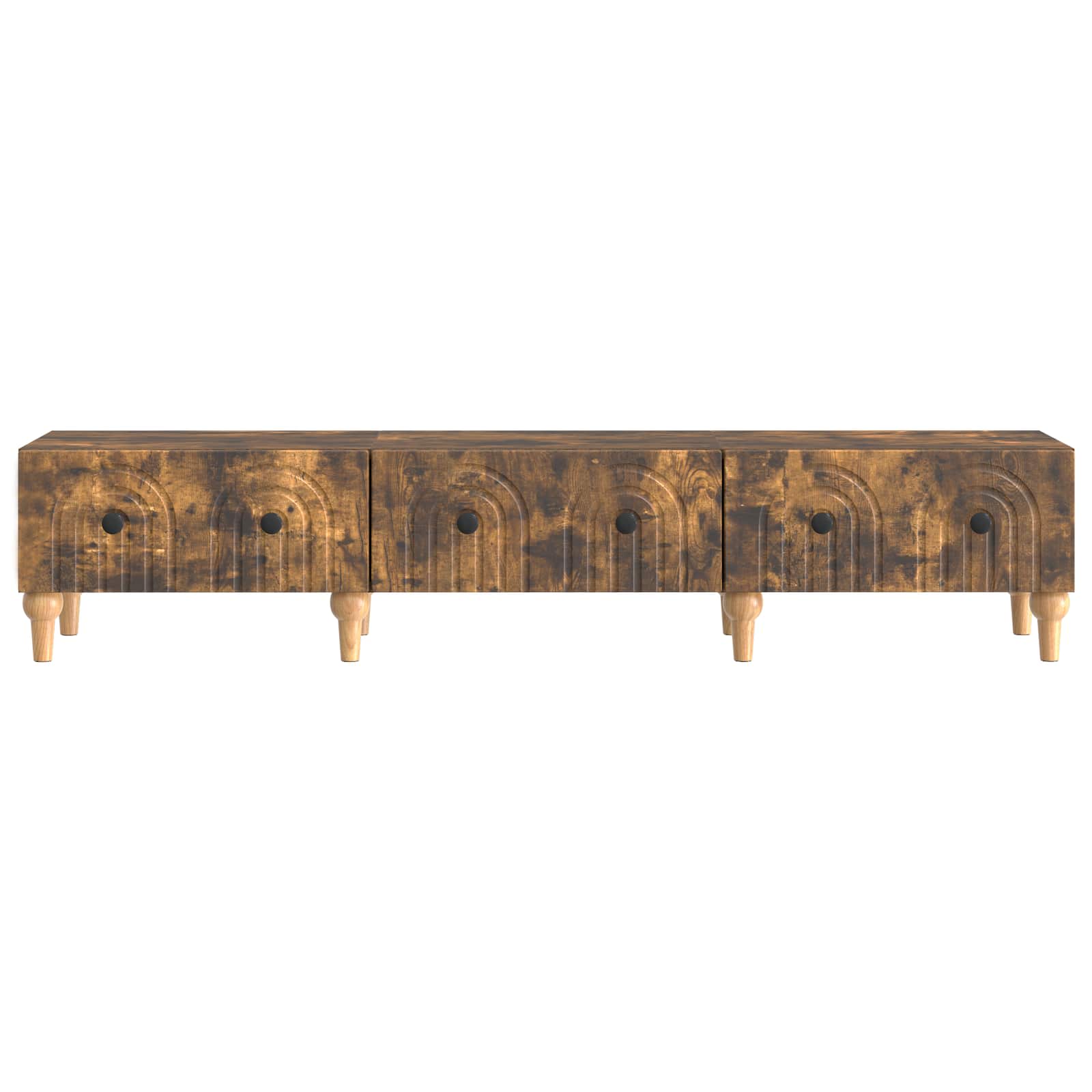 TV ormar Dimljeni hrast 147 x 34,5 x 30 cm Konstruirano drvo