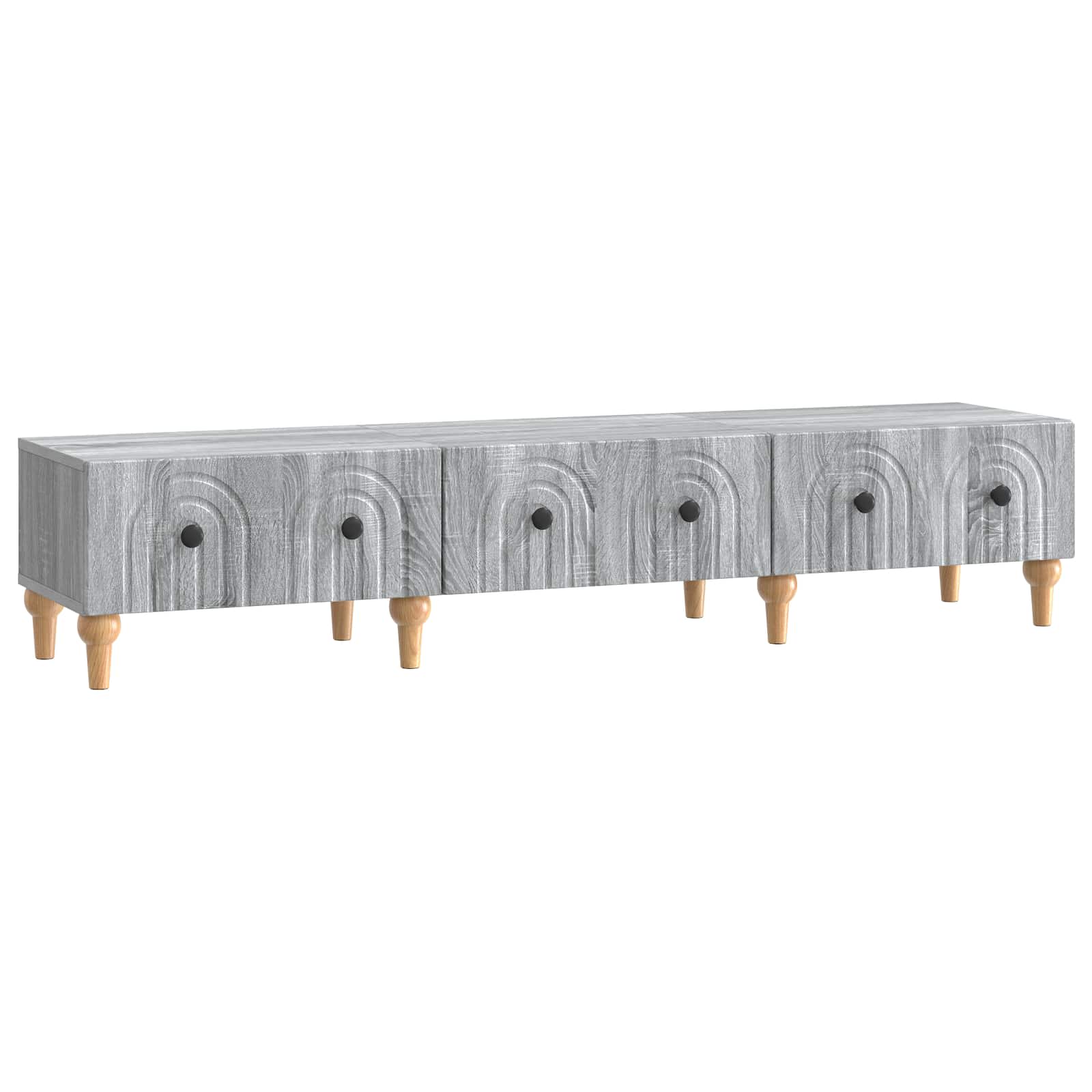 TV ormar Siva sonoma 147 x 34,5 x 30 cm Konstruirano drvo