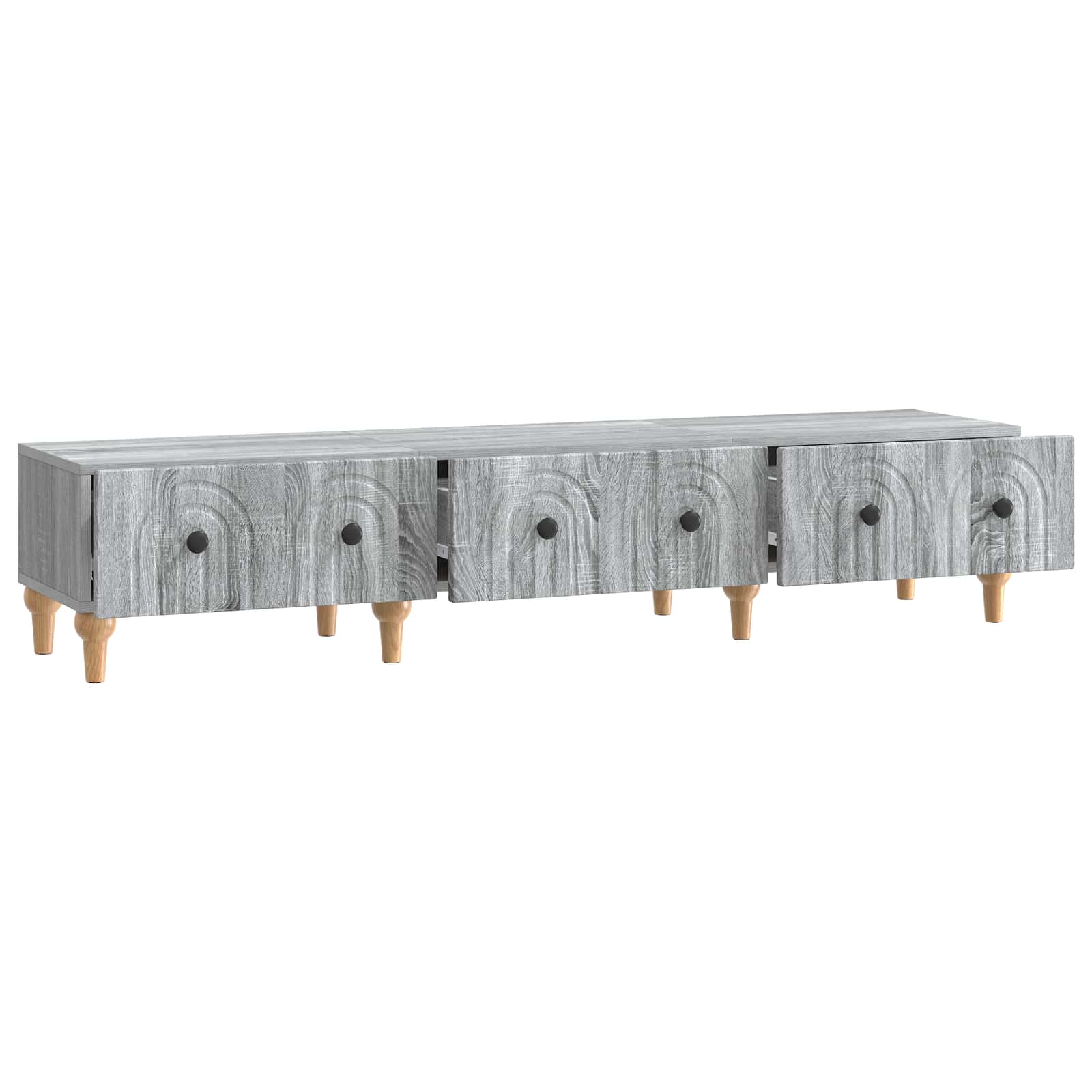 TV ormar Siva sonoma 147 x 34,5 x 30 cm Konstruirano drvo