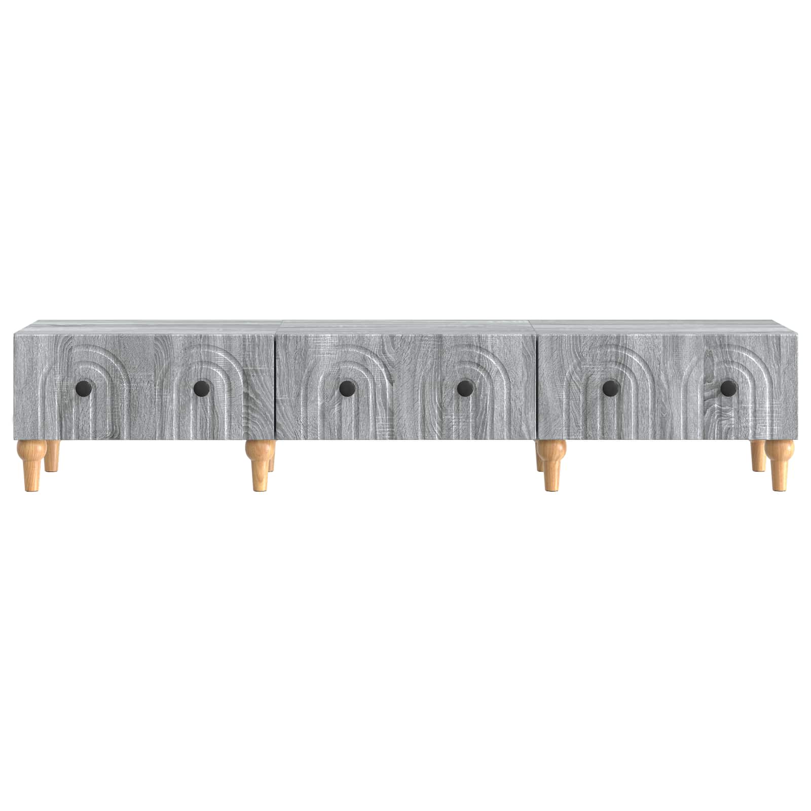 TV ormar Siva sonoma 147 x 34,5 x 30 cm Konstruirano drvo