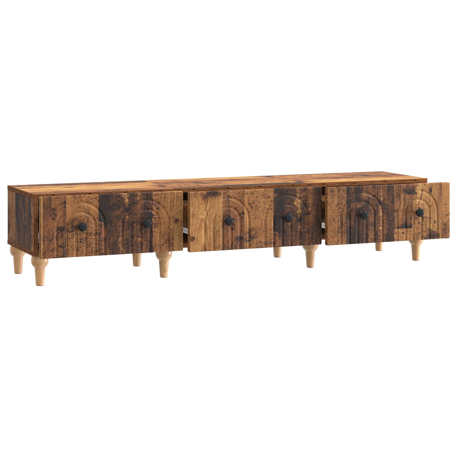 TV ormar Staro drvo 147 x 34,5 x 30 cm Konstruirano drvo