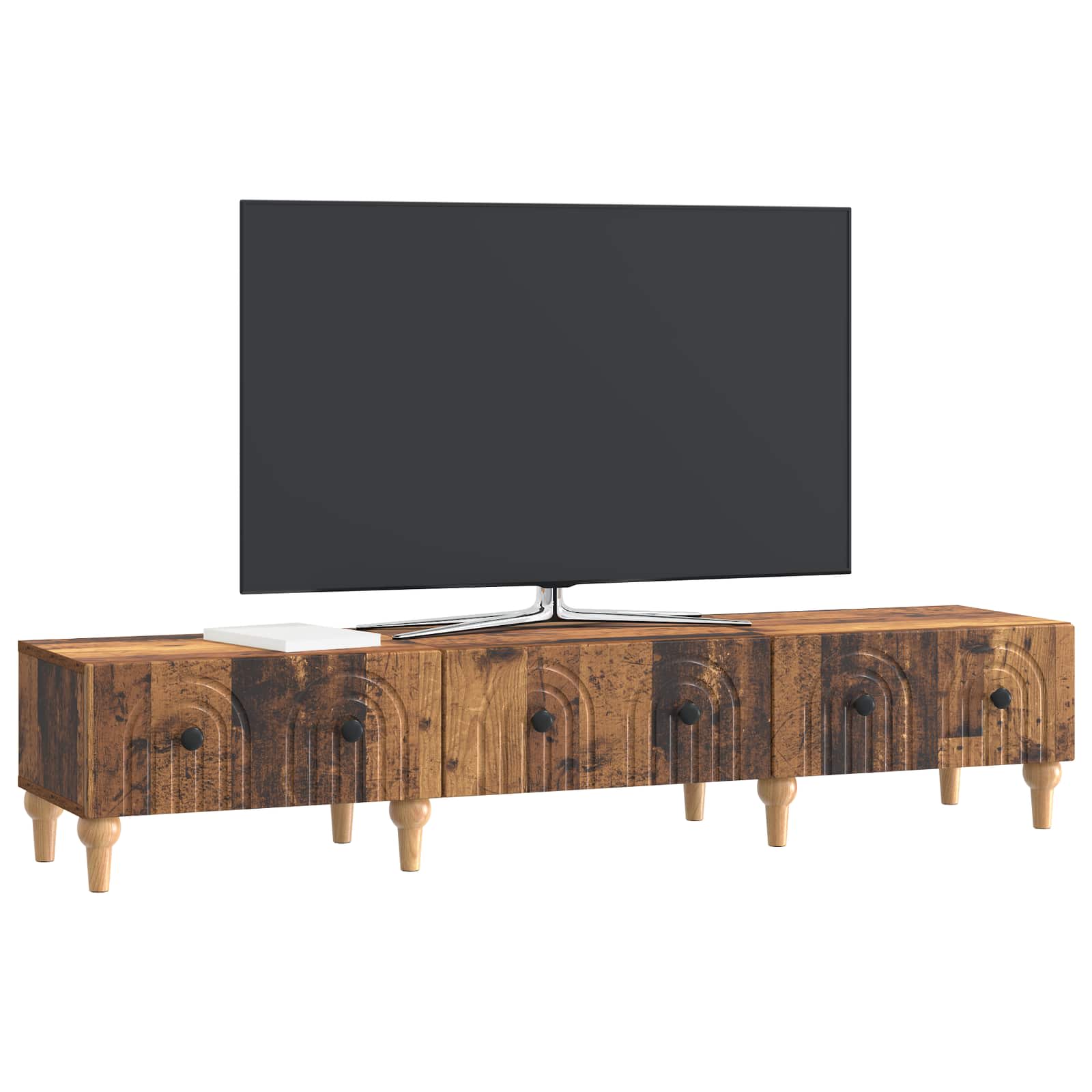 TV ormar Staro drvo 147 x 34,5 x 30 cm Konstruirano drvo