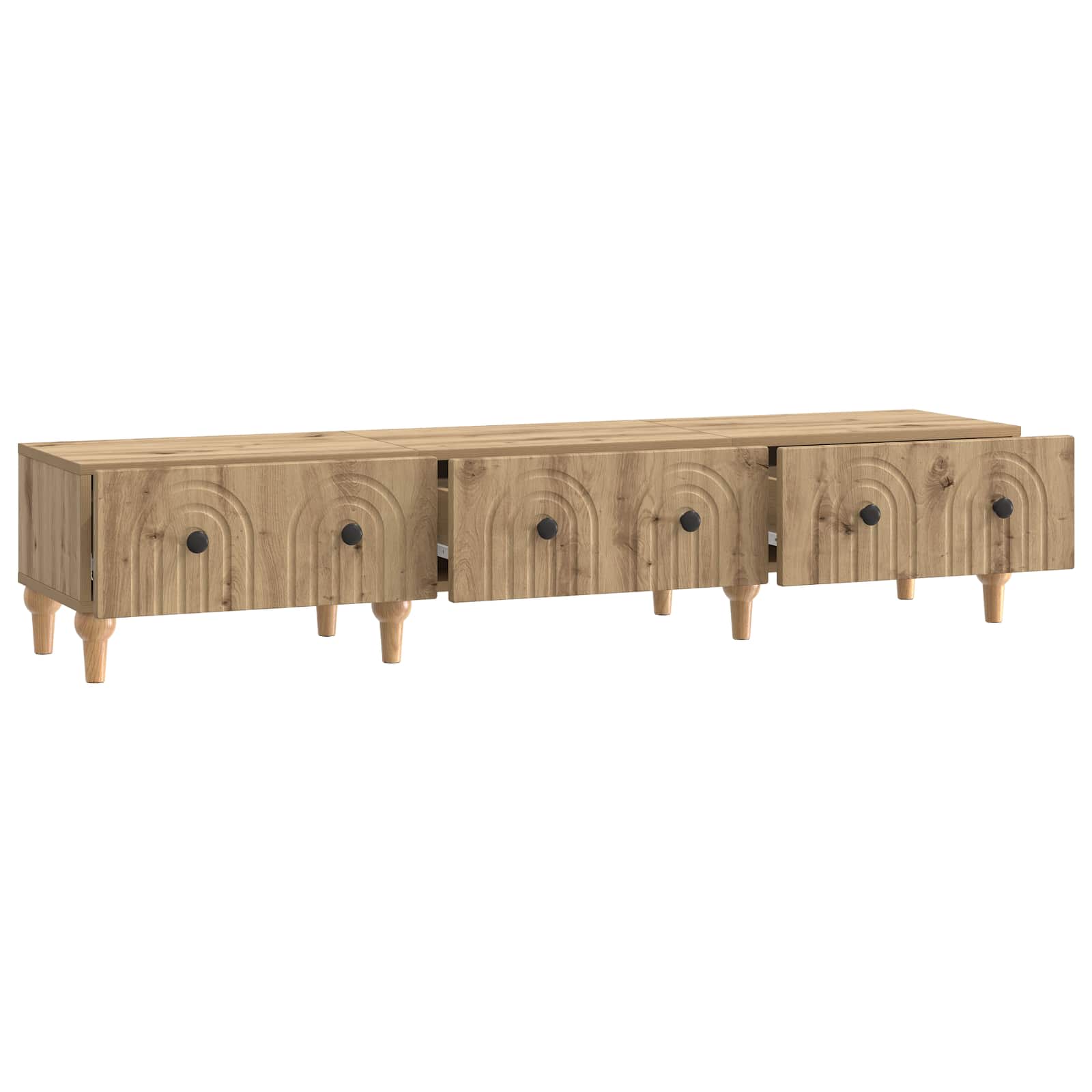 TV ormar Hrast artisan 147 x 34,5 x 30 cm Konstruirano drvo