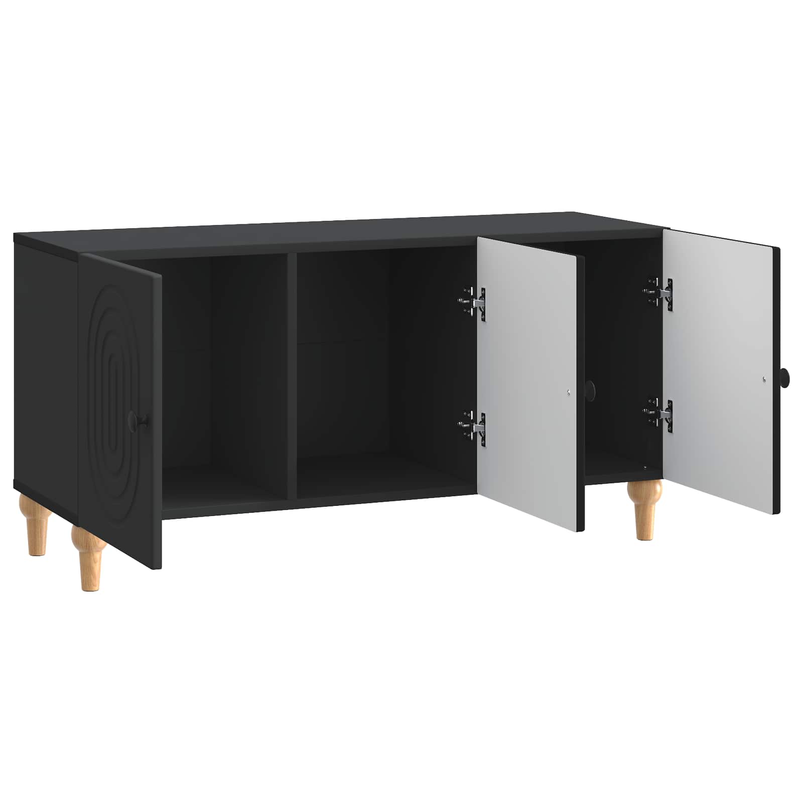 TV ormar Crna 99 x 34,5 x 50 cm Konstruirano drvo