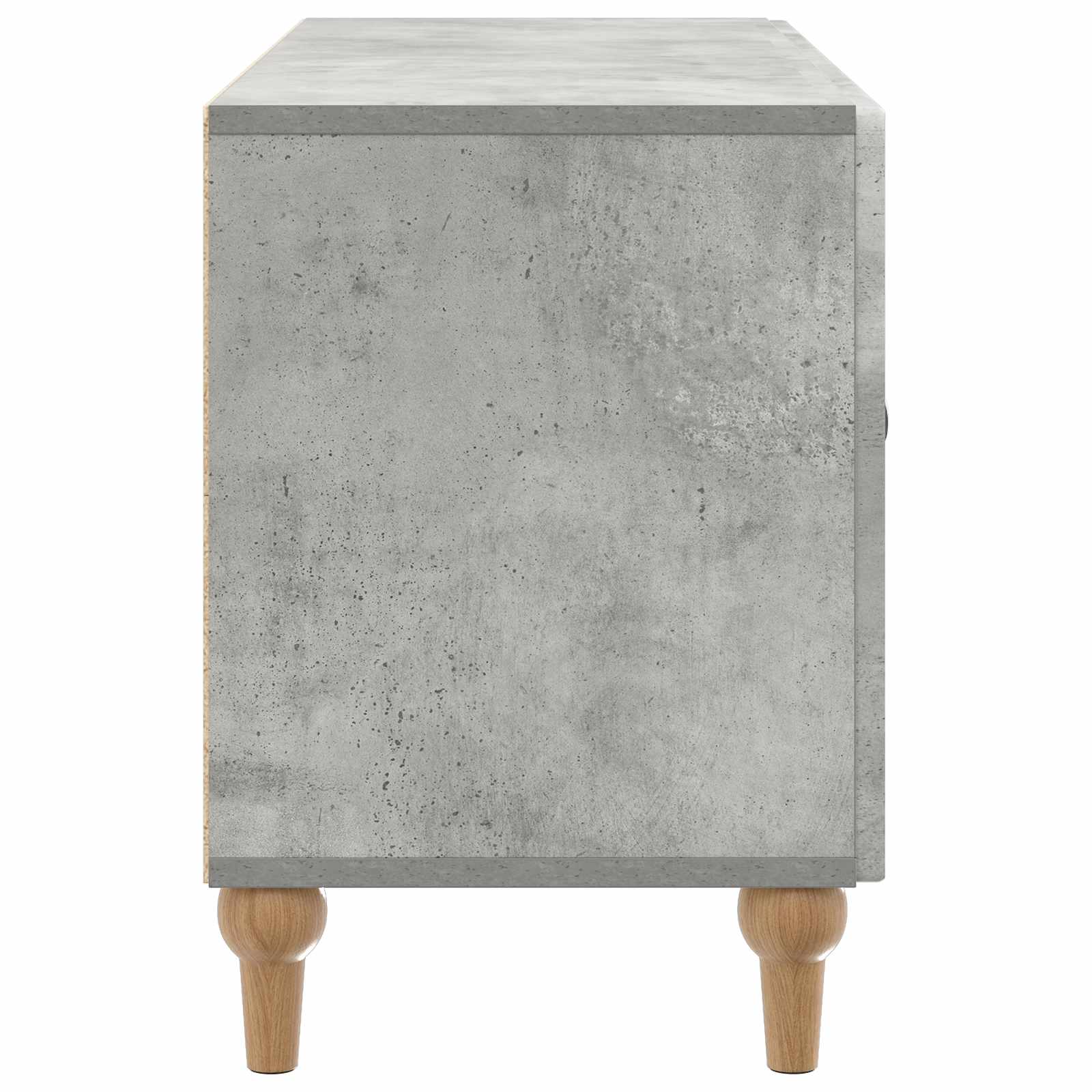 TV ormar Betonska siva 99 x 34,5 x 50 cm Konstruirano drvo