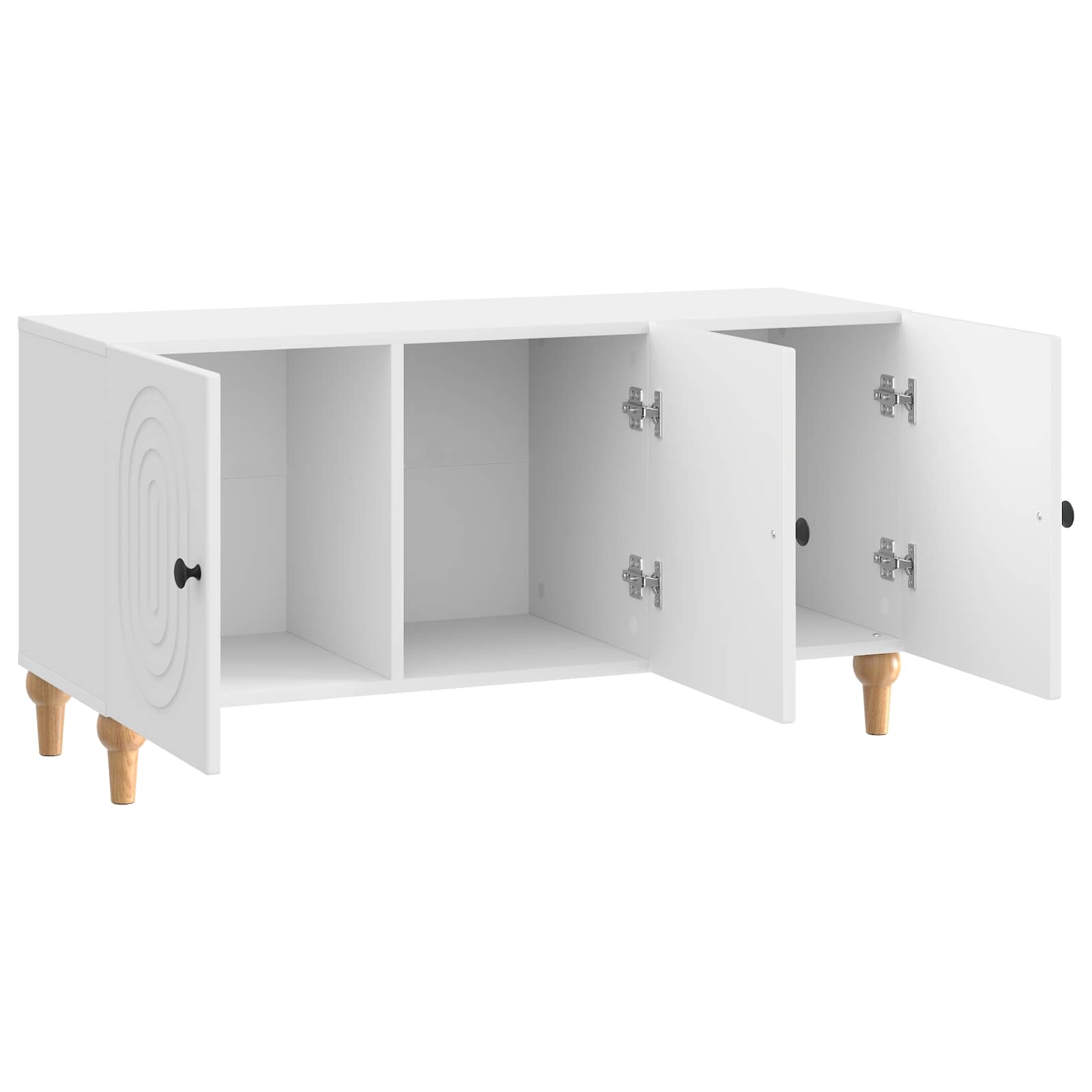 TV ormar Bijela visokog sjaja 99 x 34,5 x 50 cm