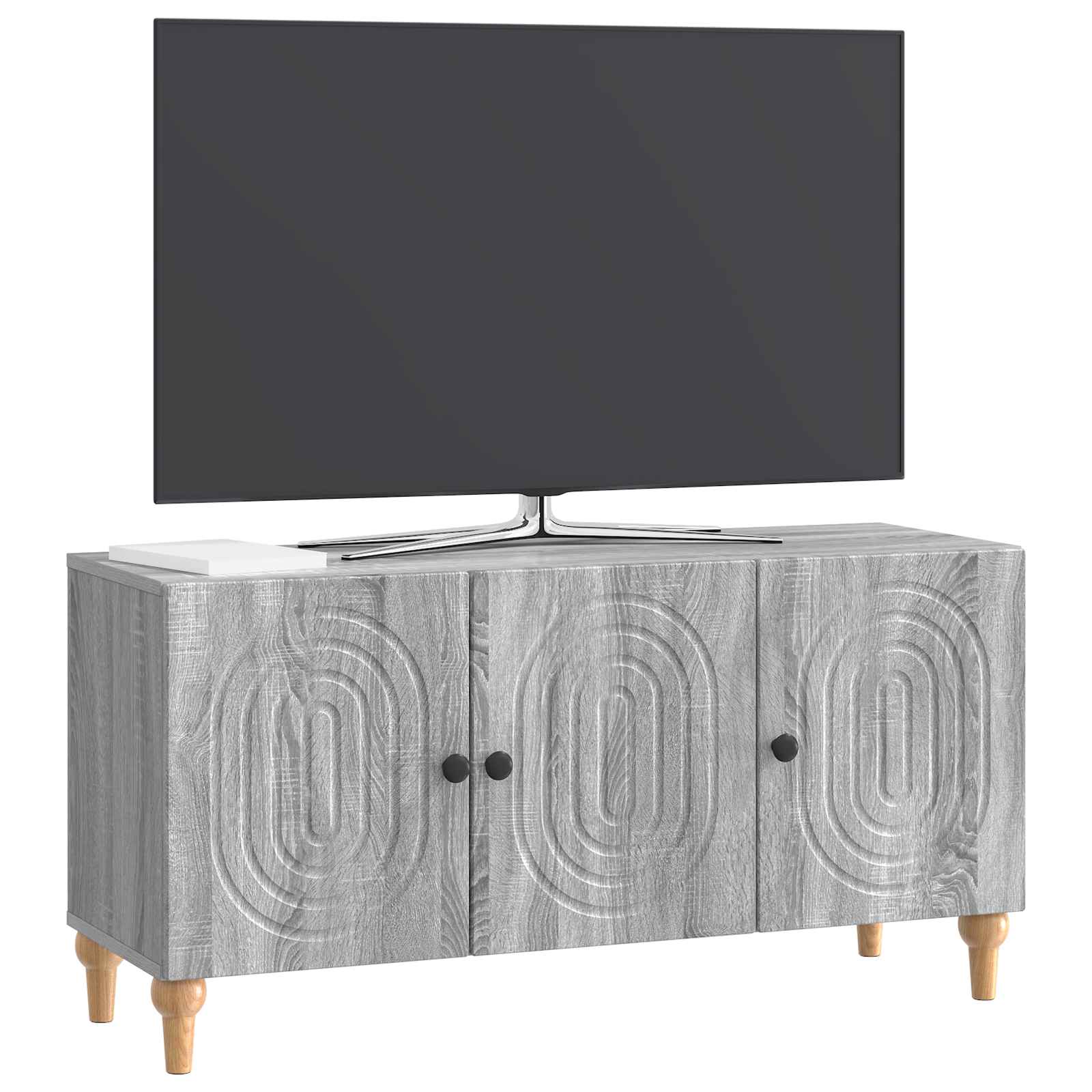 TV ormar Siva sonoma 99 x 34,5 x 50 cm Konstruirano drvo