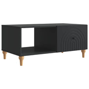 Kava Stol Crna 90 x 50 x 40 cm Konstruirano drvo