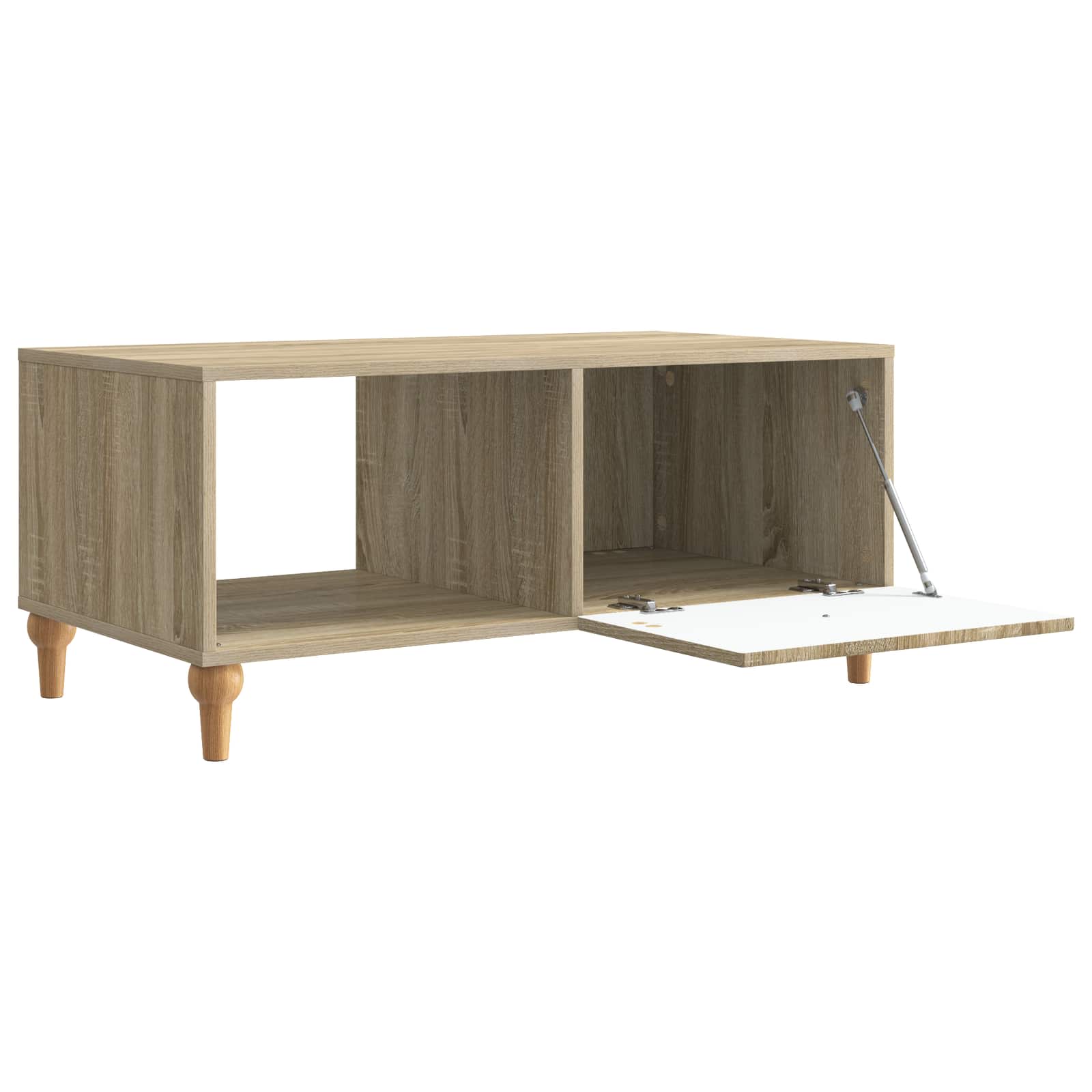 Kava Stol Hrast sonoma 90 x 50 x 40 cm Konstruirano drvo