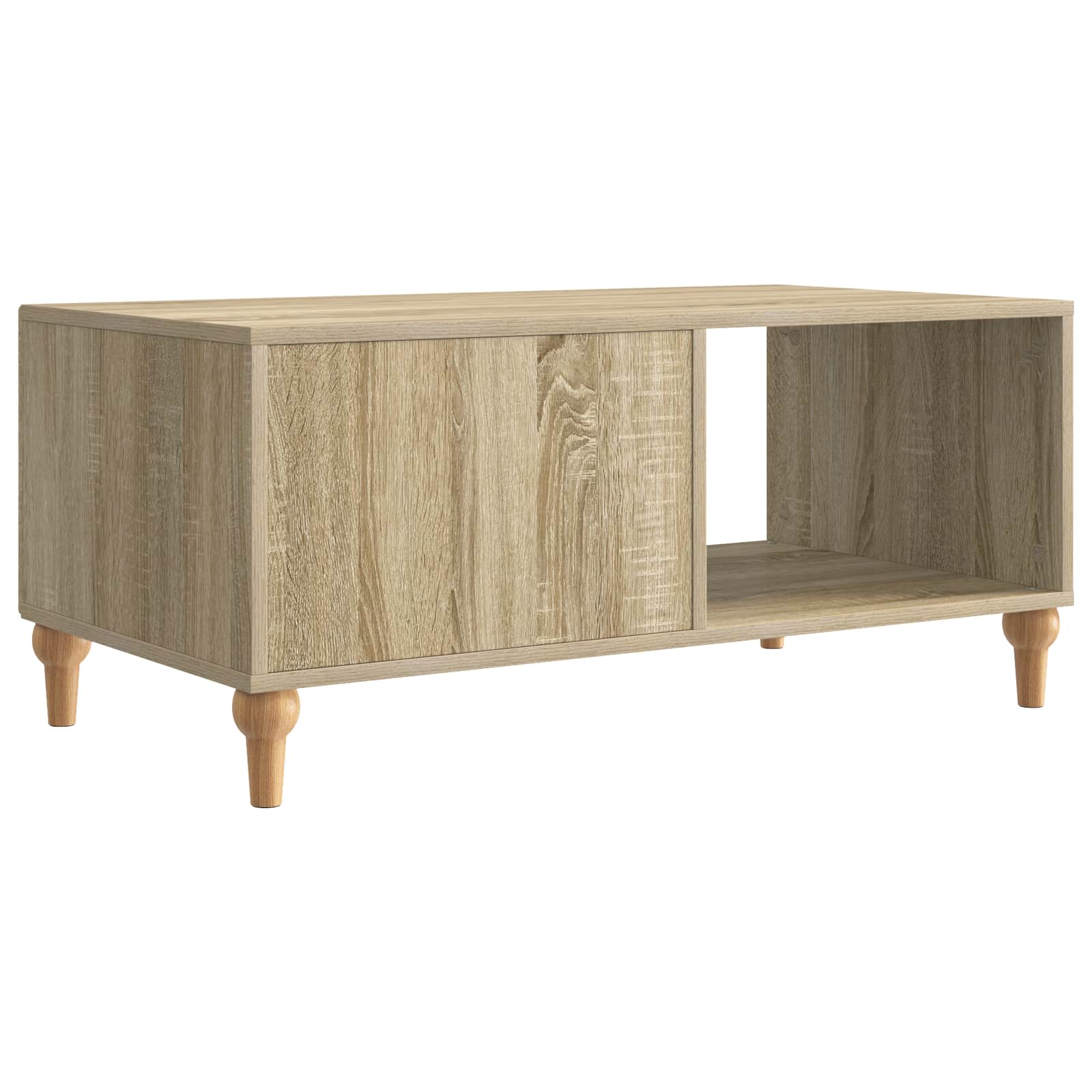 Kava Stol Hrast sonoma 90 x 50 x 40 cm Konstruirano drvo