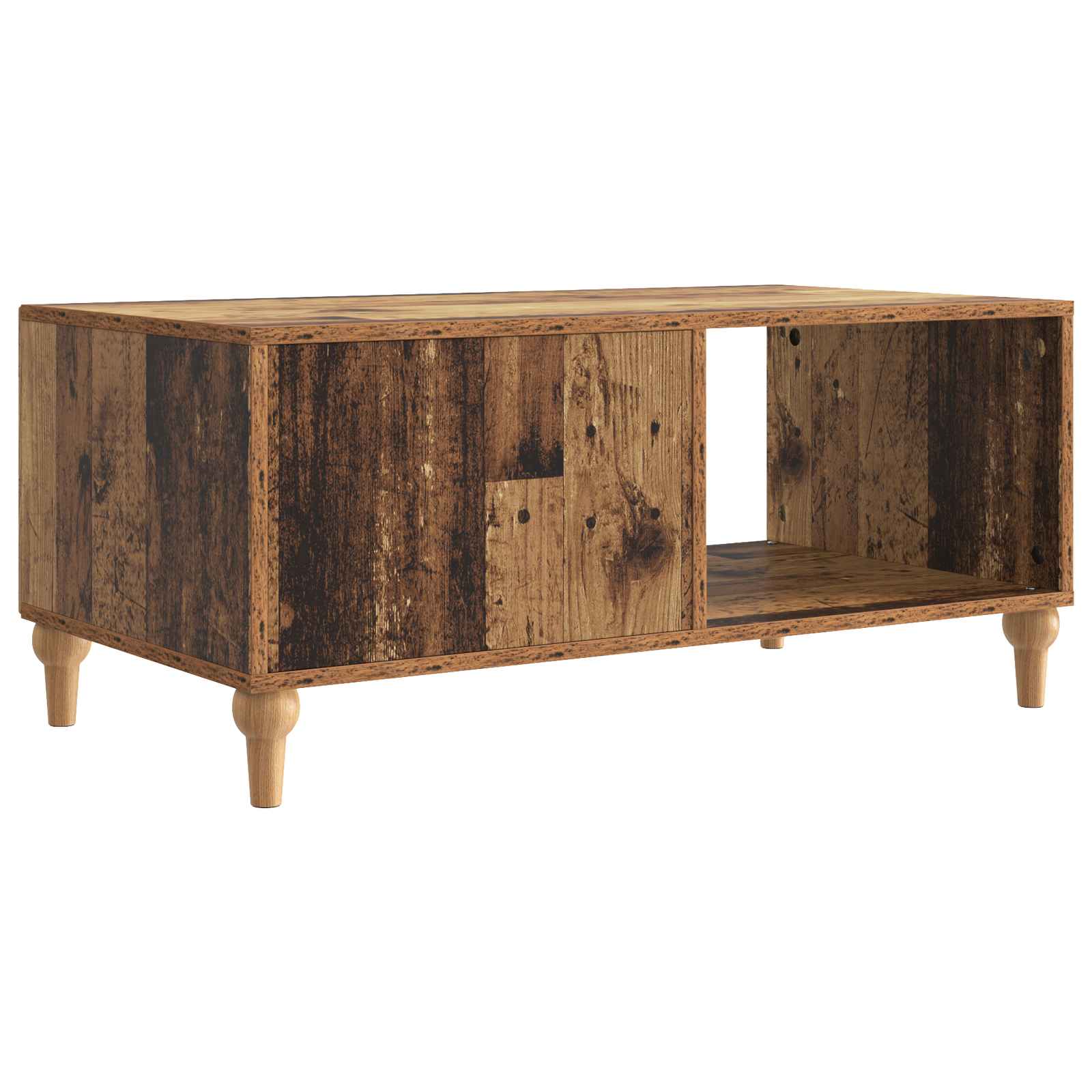 Kava Stol Staro drvo 90 x 50 x 40 cm Konstruirano drvo