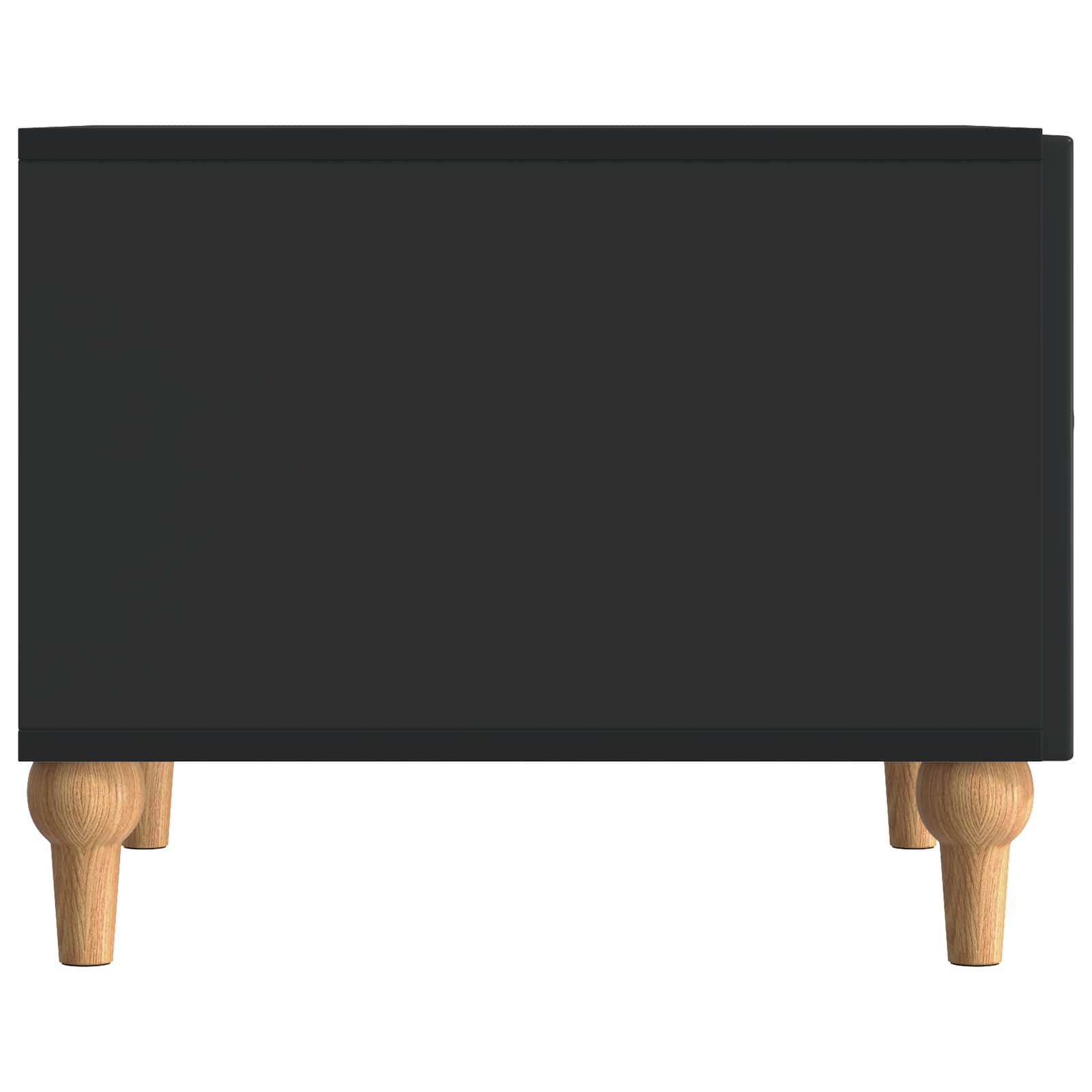 Kava Stol s ladicama Crna 49 x 50 x 40 cm Konstruirano drvo