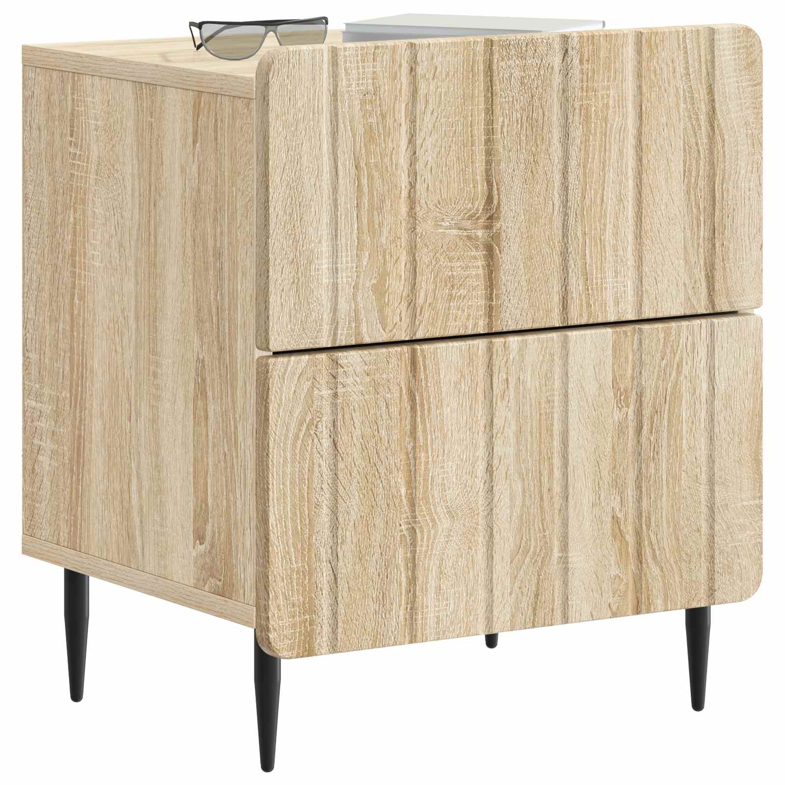 Noćni ormar Hrast sonoma 43 x 34,5 x 49,5 cm Konstruirano drvo