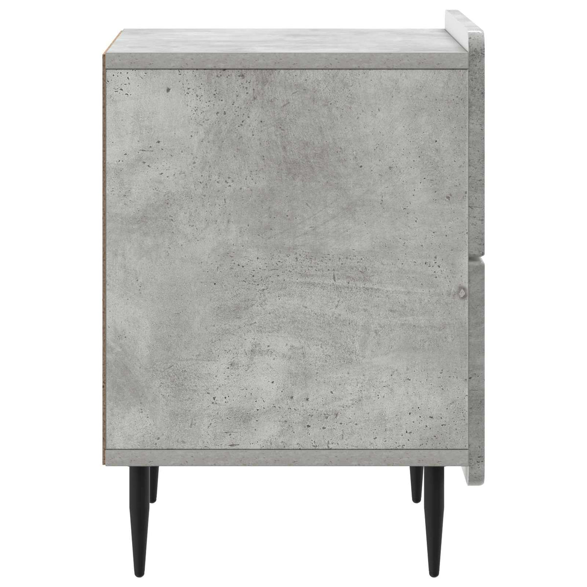 Noćni ormar Betonska siva 43 x 34,5 x 49,5 cm Konstruirano drvo