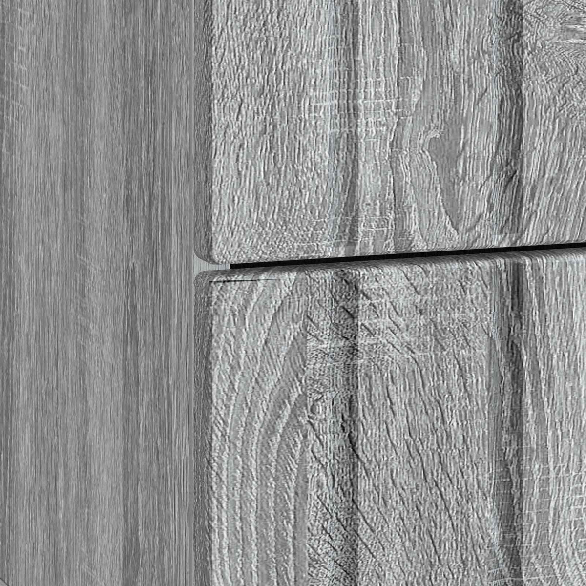 Noćni ormar Siva sonoma 43 x 34,5 x 49,5 cm Konstruirano drvo