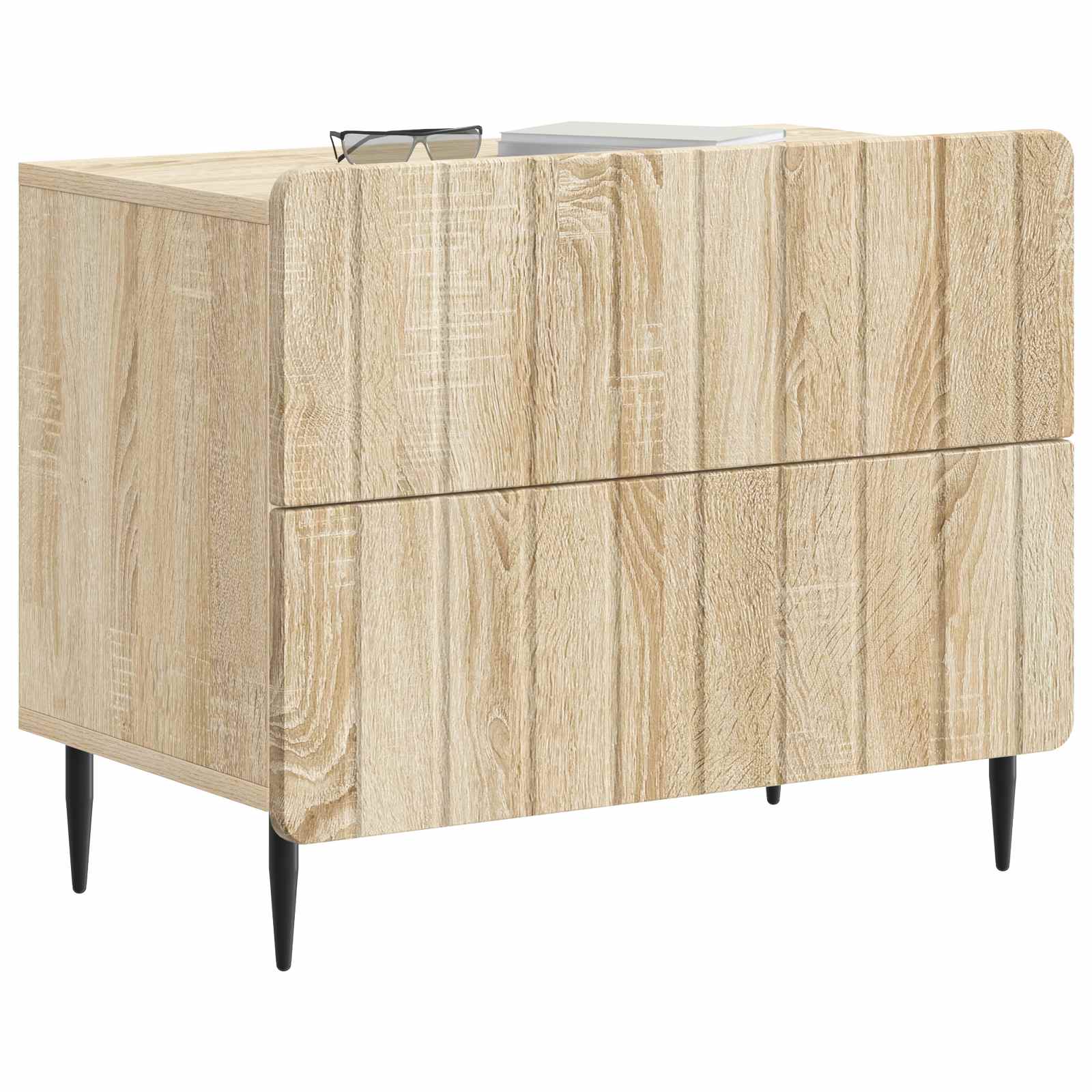 Noćni ormar Hrast sonoma 62 x 34,5 x 49,5 cm Konstruirano drvo