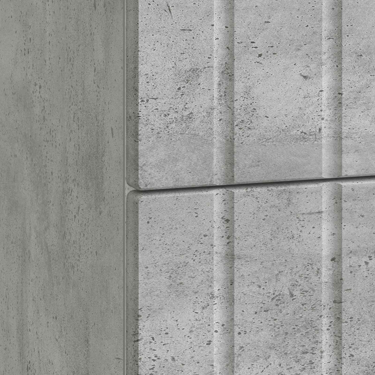 Noćni ormar Betonska siva 62 x 34,5 x 49,5 cm Konstruirano drvo