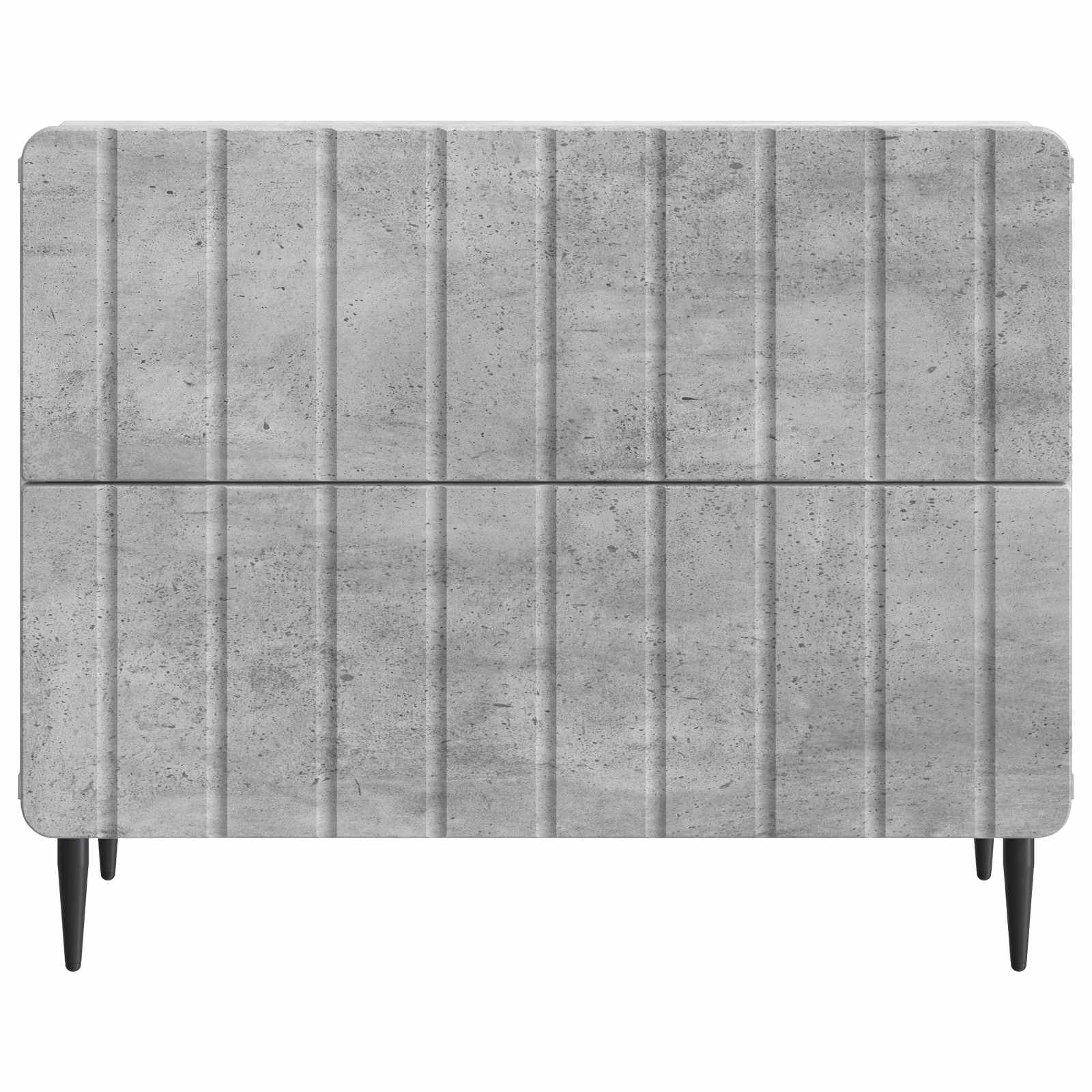 Noćni ormar Betonska siva 62 x 34,5 x 49,5 cm Konstruirano drvo