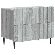Noćni ormar Siva sonoma 62 x 34,5 x 49,5 cm Konstruirano drvo