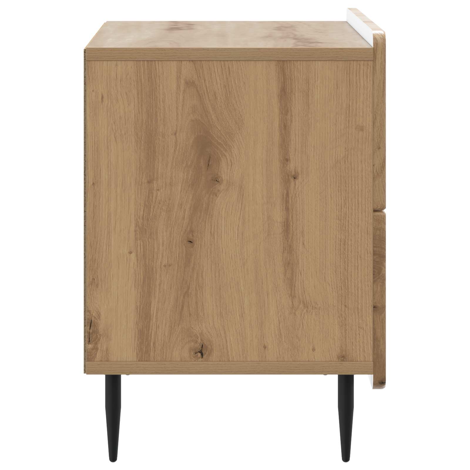 Noćni ormar Hrast artisan 62 x 34,5 x 49,5 cm Konstruirano drvo
