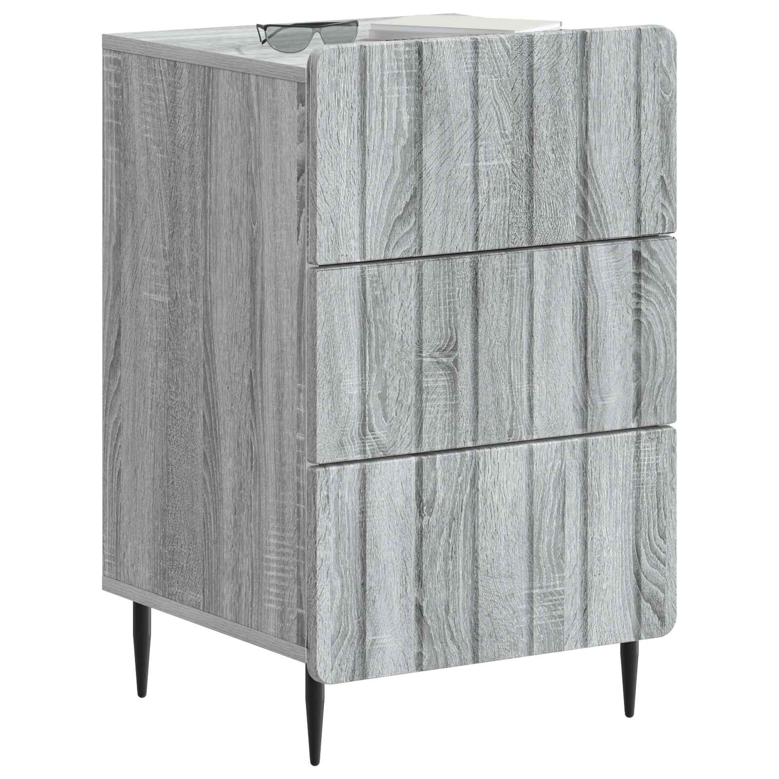 Noćni ormar Siva sonoma 43x 41 x 68 cm Konstruirano drvo