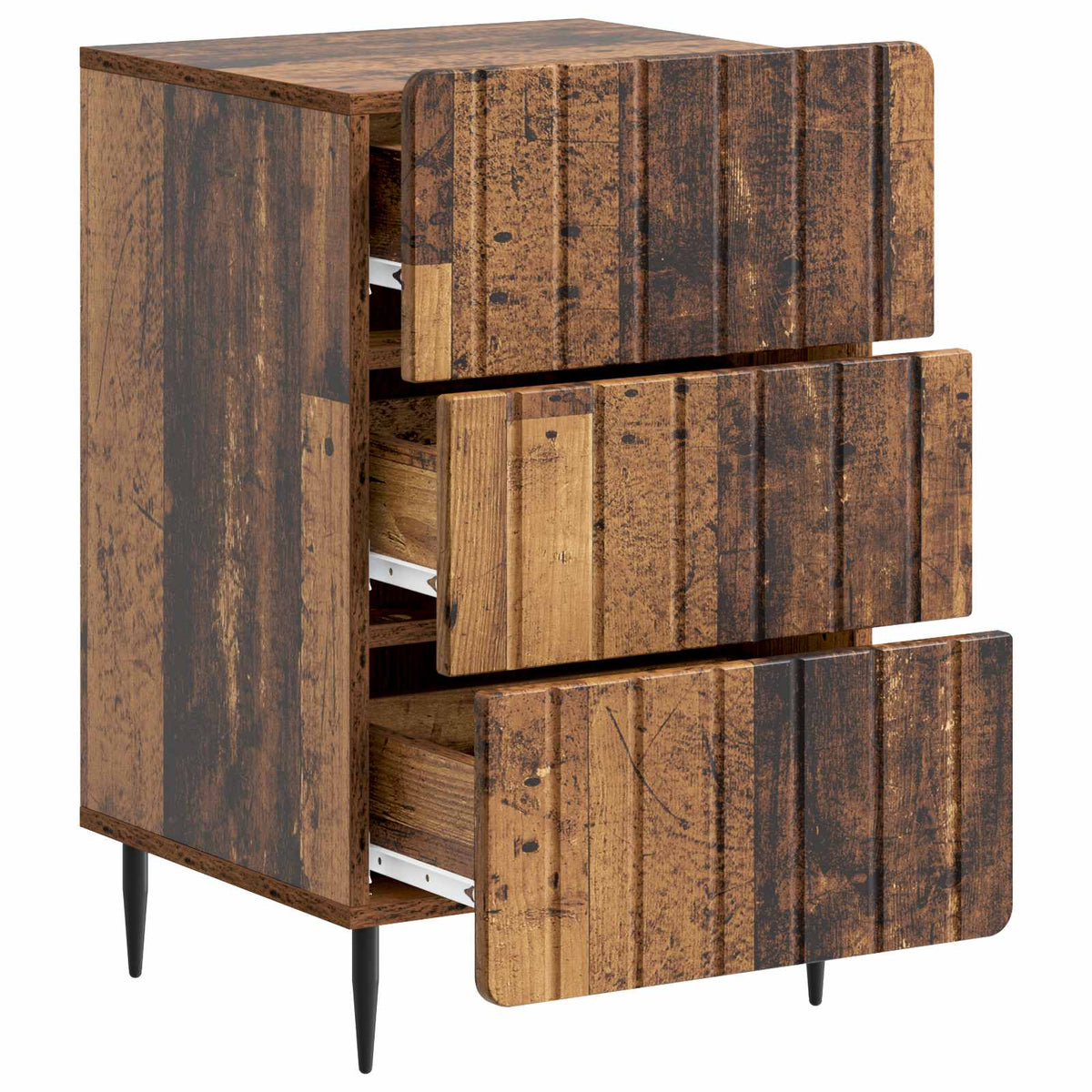 Noćni ormar Staro drvo 43x 41 x 68 cm Konstruirano drvo