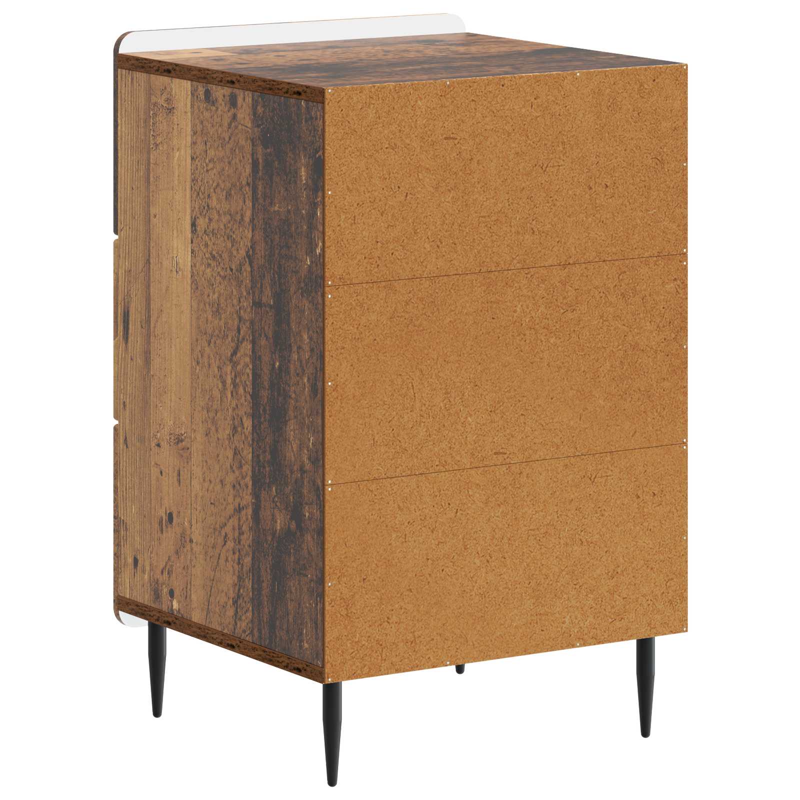 Noćni ormar Staro drvo 43x 41 x 68 cm Konstruirano drvo