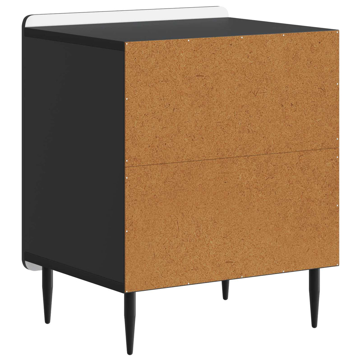 Noćni ormar Crna 43 x 34,5 x 52 cm Konstruirano drvo