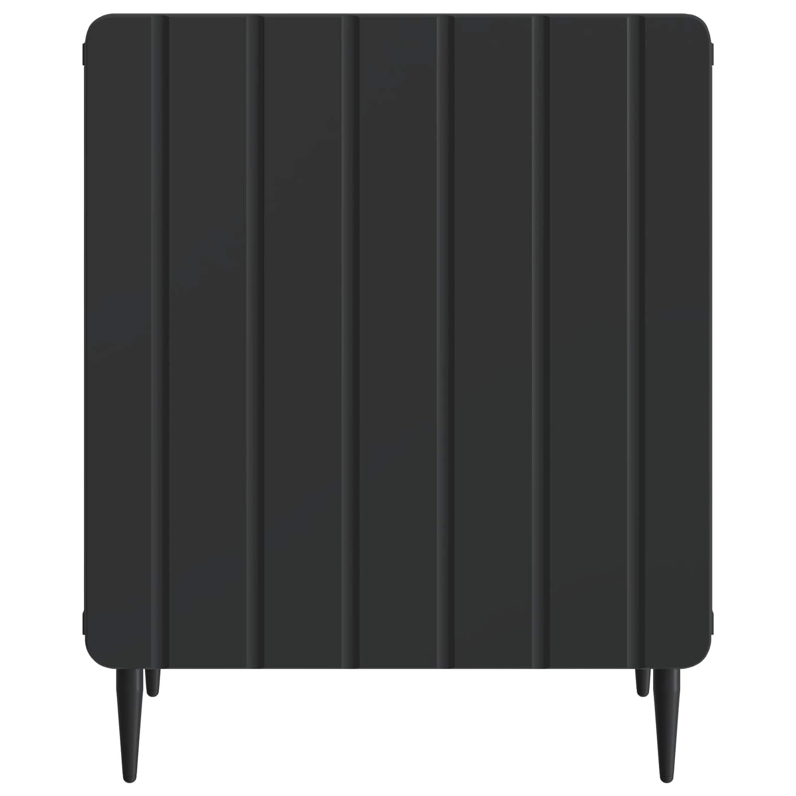 Noćni ormar 2 pcs Crna 43 x 34,5 x 52 cm Konstruirano drvo