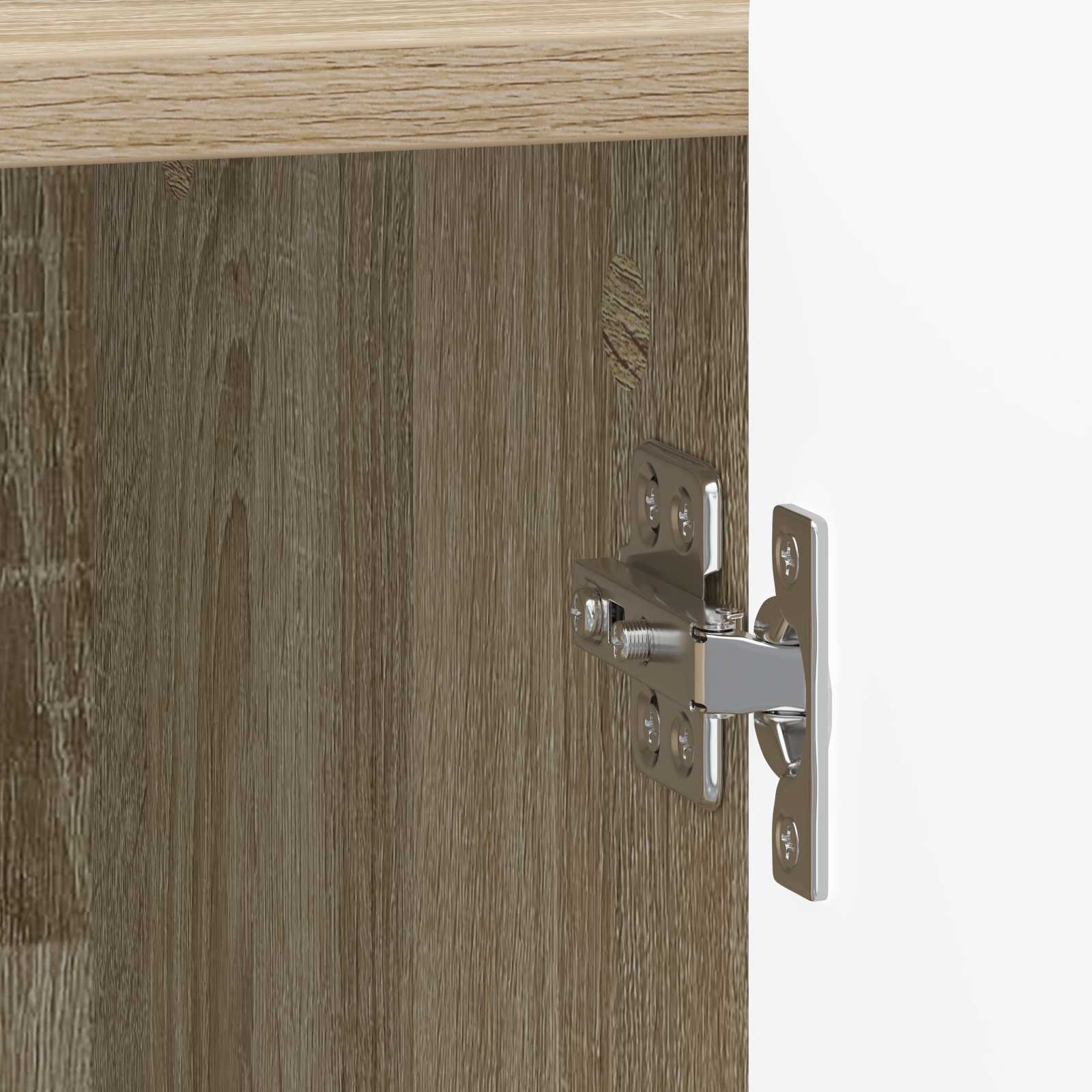 Noćni ormar Hrast sonoma 43 x 34,5 x 52 cm Konstruirano drvo