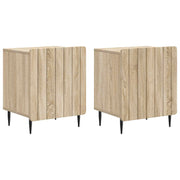 Noćni ormar 2 pcs Hrast sonoma 43 x 34,5 x 52 cm