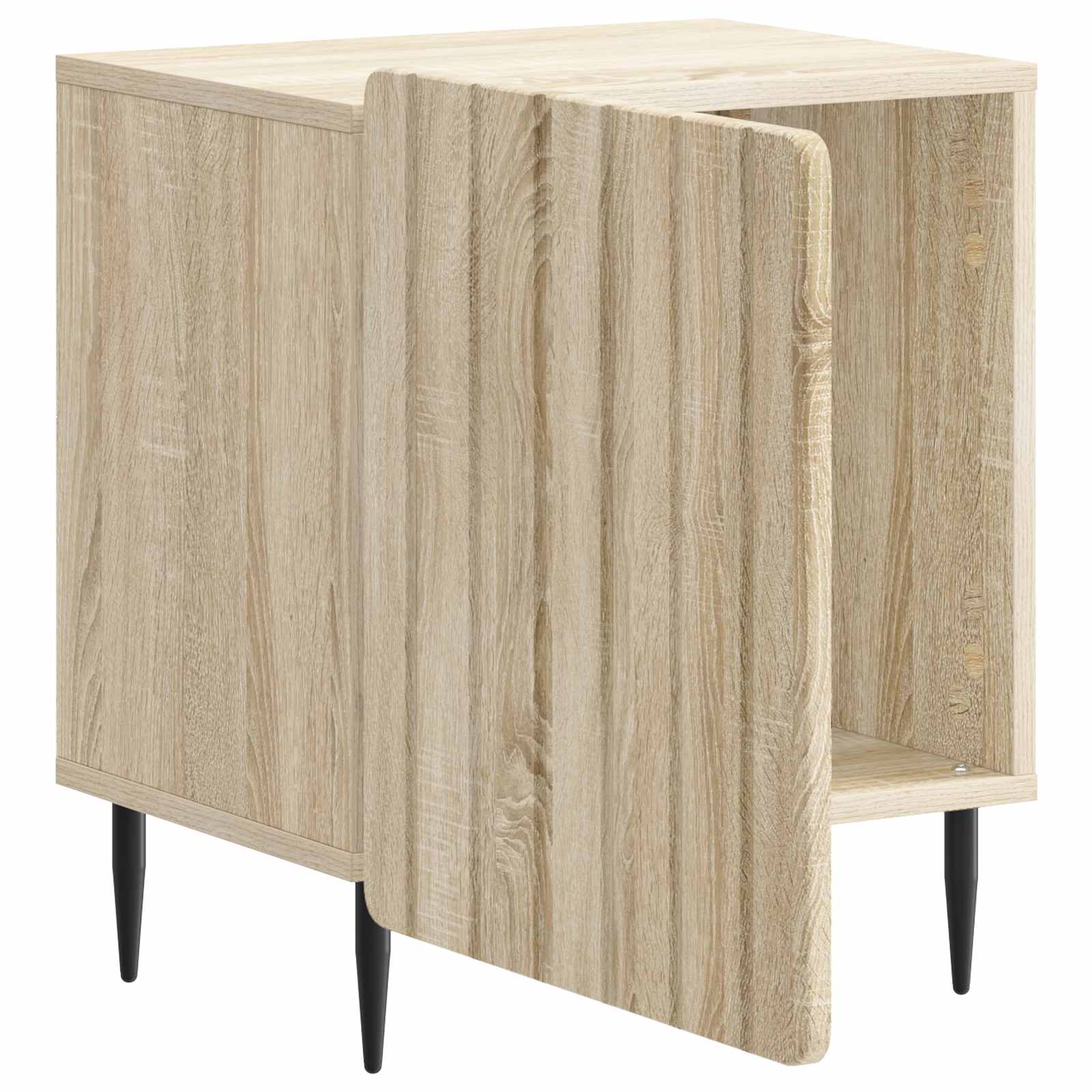 Noćni ormar 2 pcs Hrast sonoma 43 x 34,5 x 52 cm